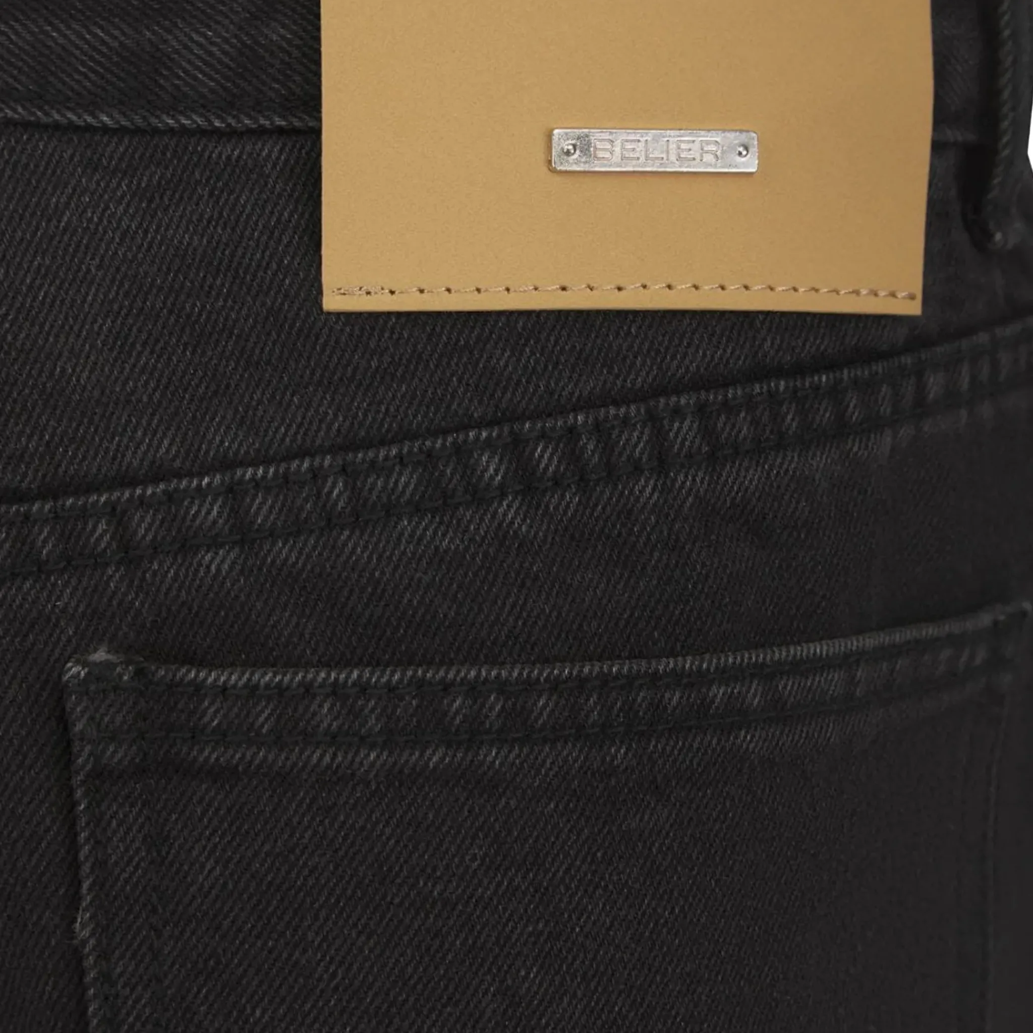 Belier Straight Leg Jeans Washed Black< Jeans|Bottoms
