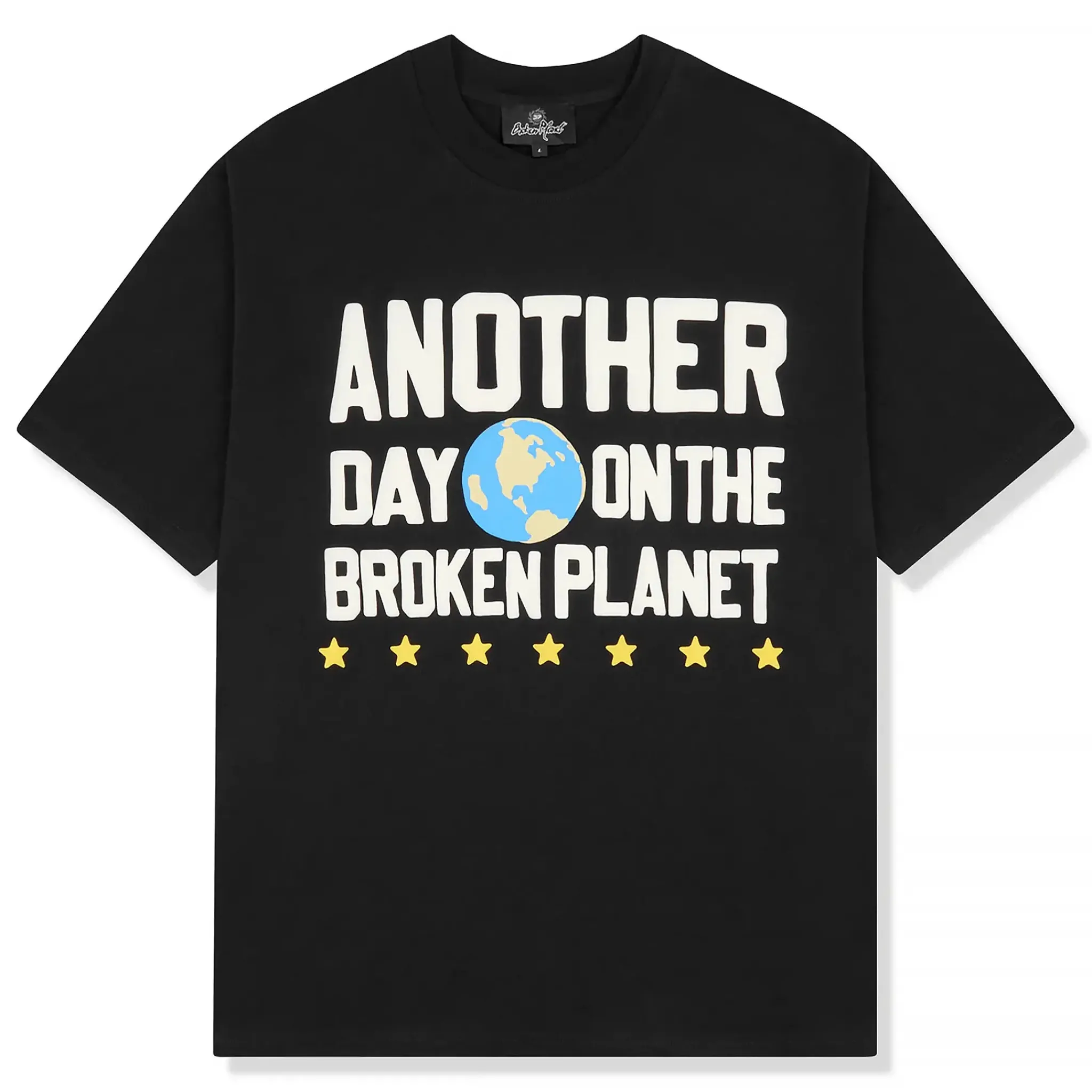 Broken Planet Market Broken Planet Another Day Midnight Black T Shirt< T-shirts