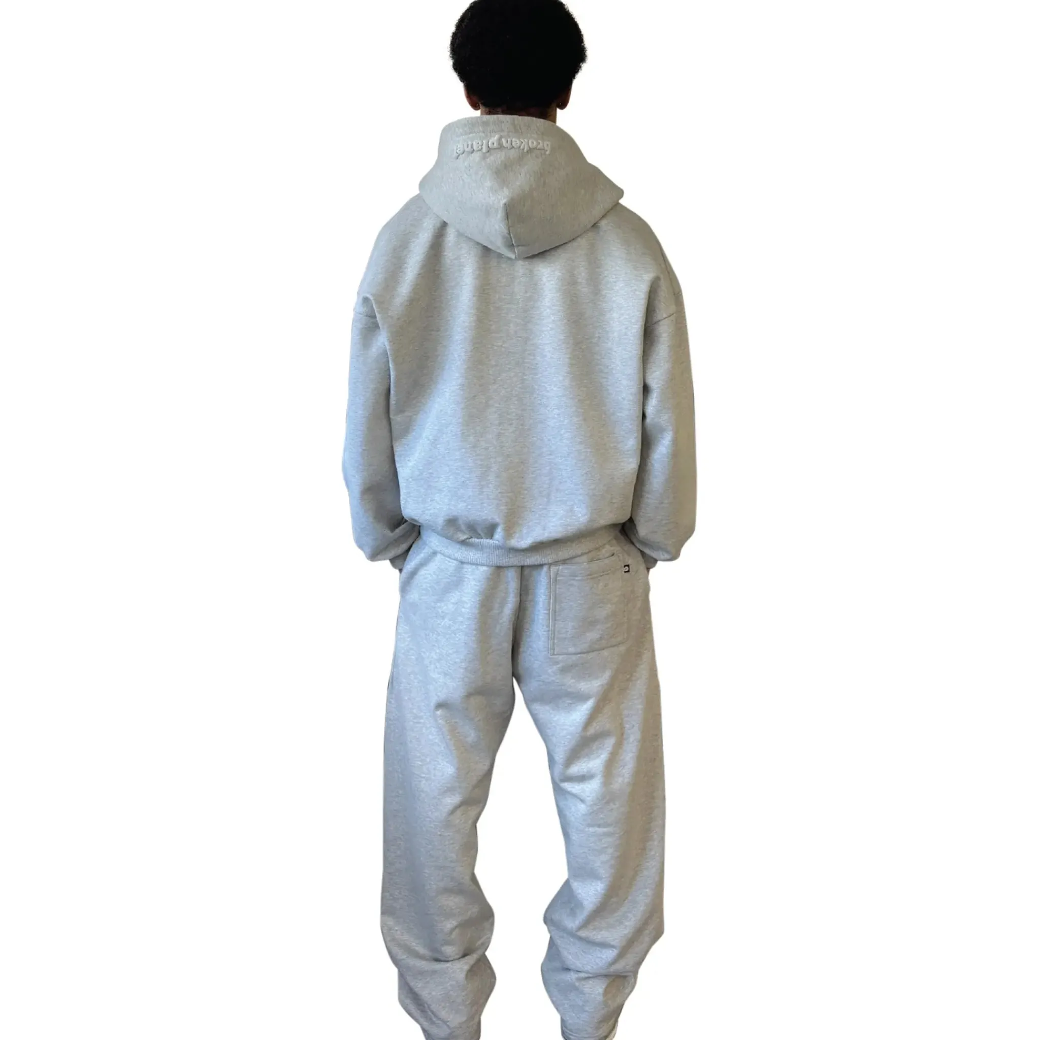 Broken Planet Market Broken Planet Ash Heather Grey Zip-Up Hoodie< Sweatshirts & Hoodies