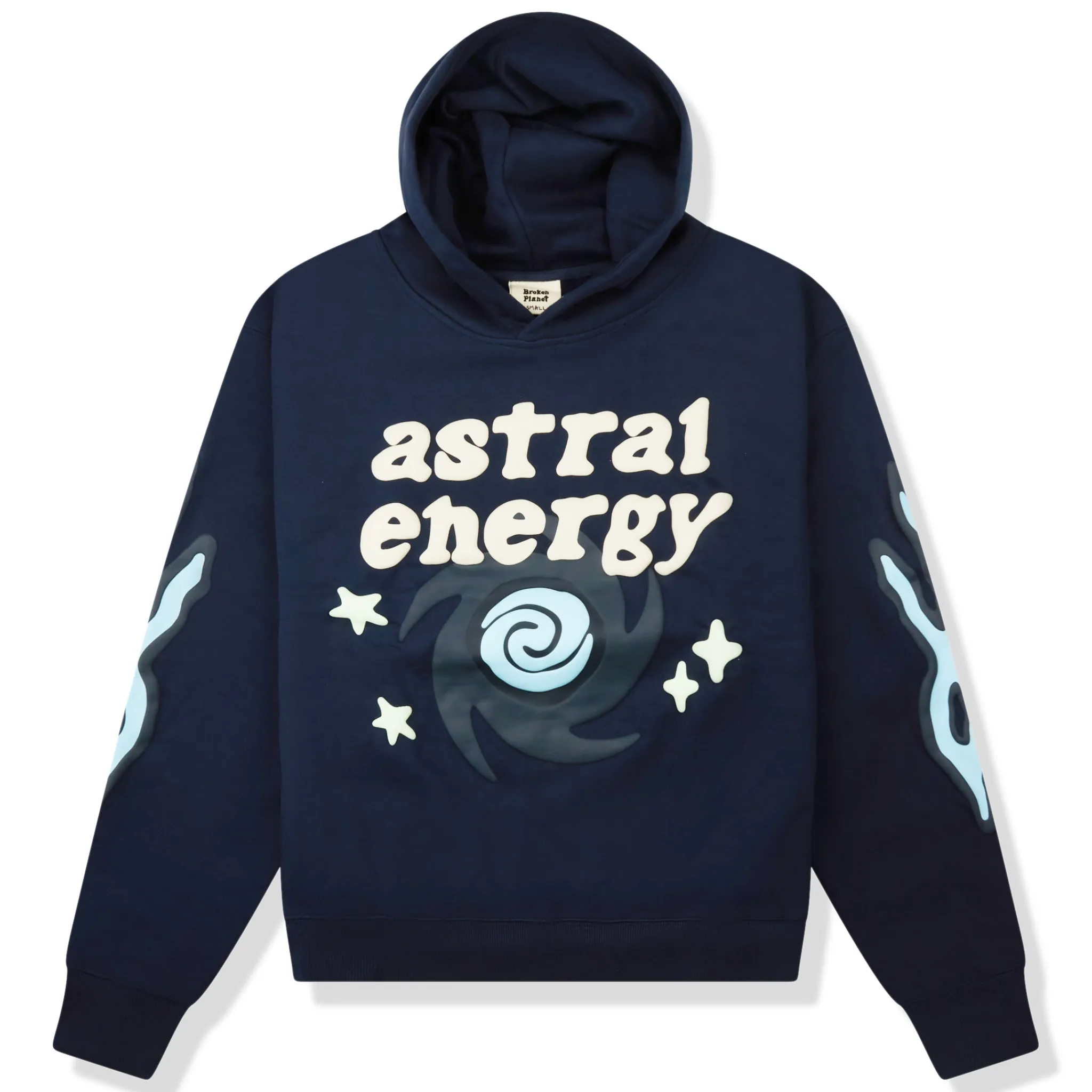 Broken Planet Market Broken Planet Astral Energy Outer Space Blue Hoodie< Sweatshirts & Hoodies
