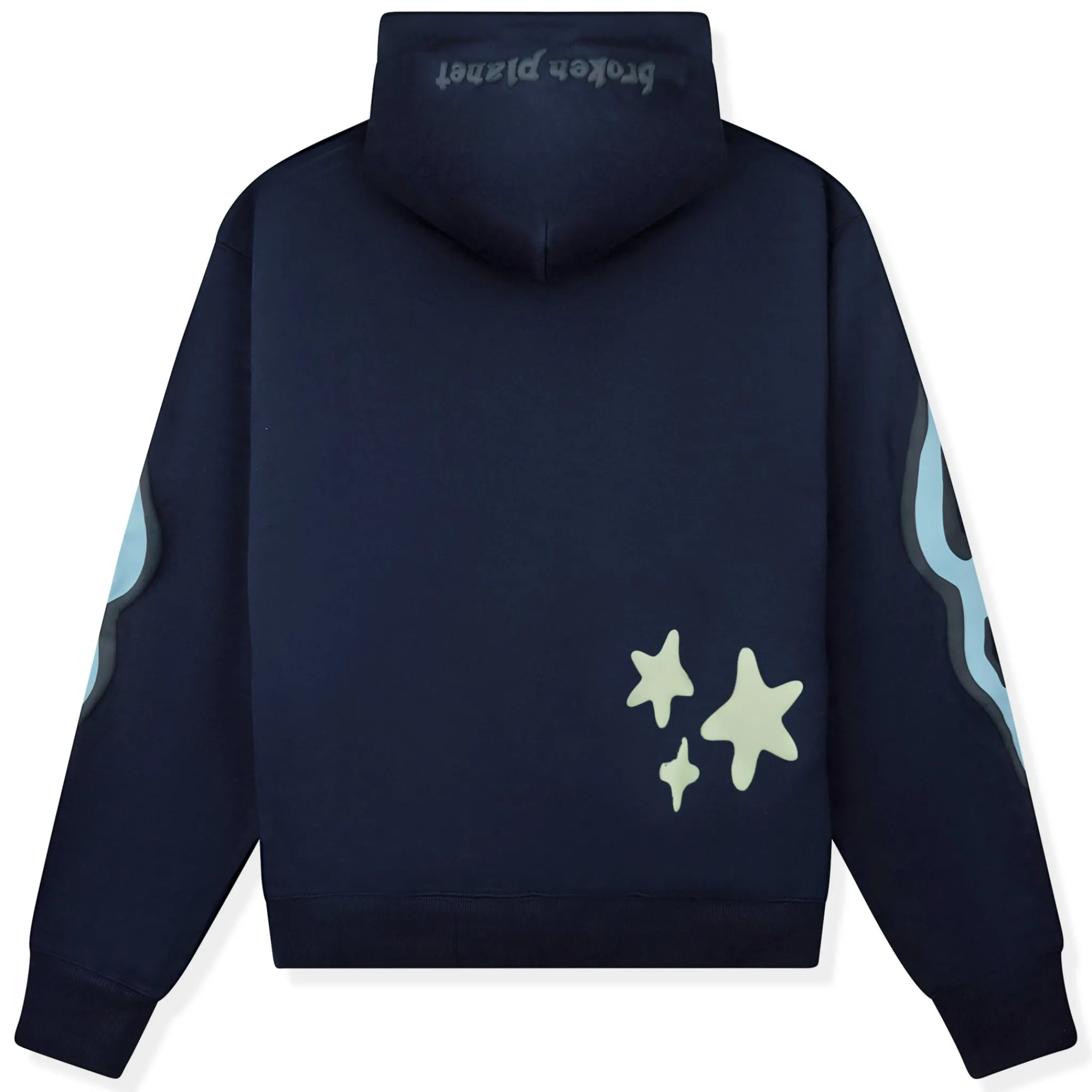Broken Planet Market Broken Planet Astral Energy Outer Space Blue Hoodie< Sweatshirts & Hoodies