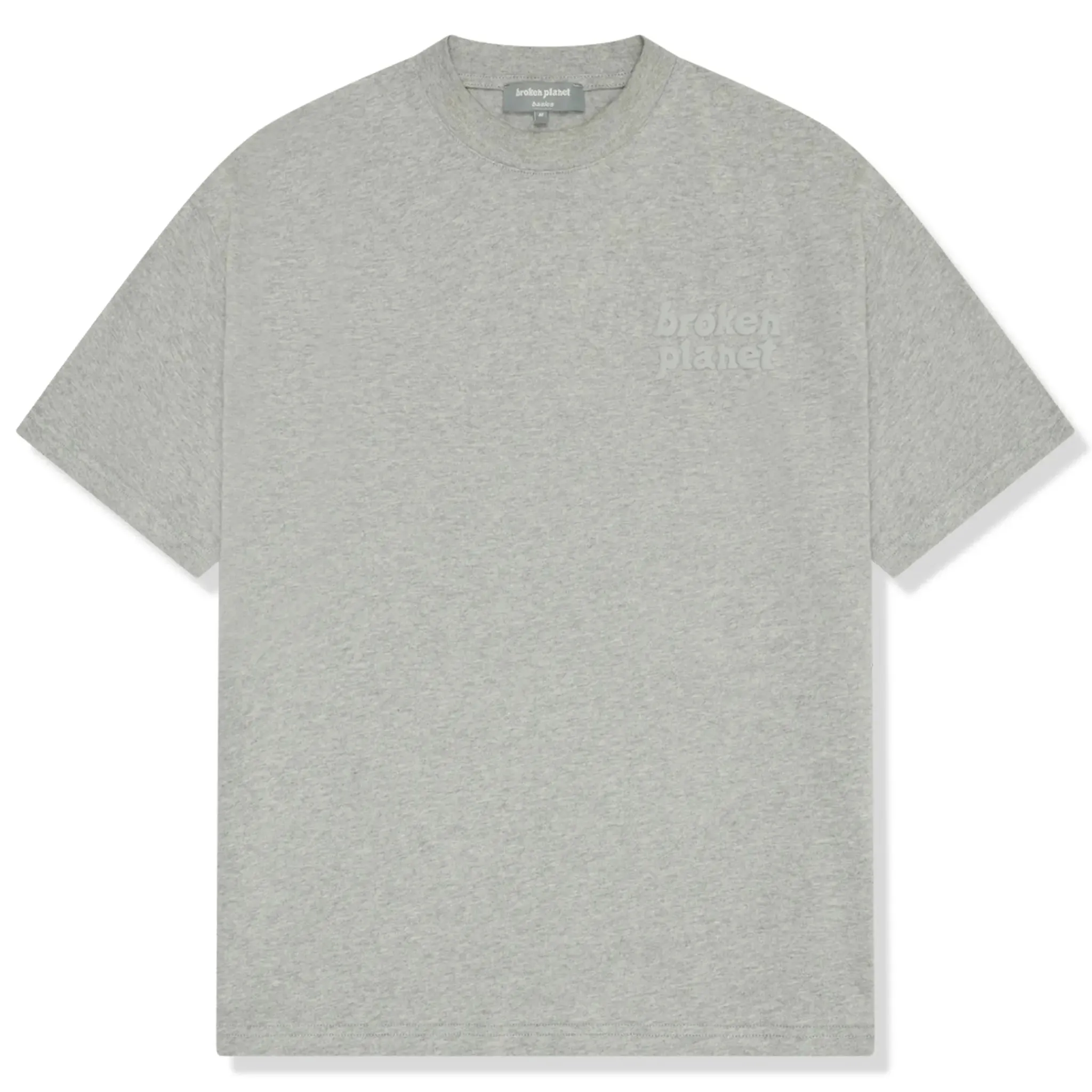 Broken Planet Market Broken Planet Basics Heather Grey T Shirt< T-shirts