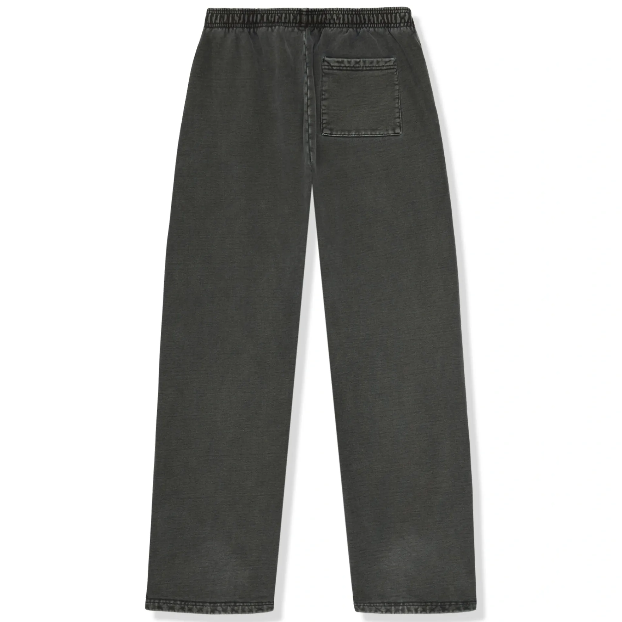 Broken Planet Market Broken Planet Basics Straight Leg Washed Soot Black Sweatpants< Bottoms|Sweatpants