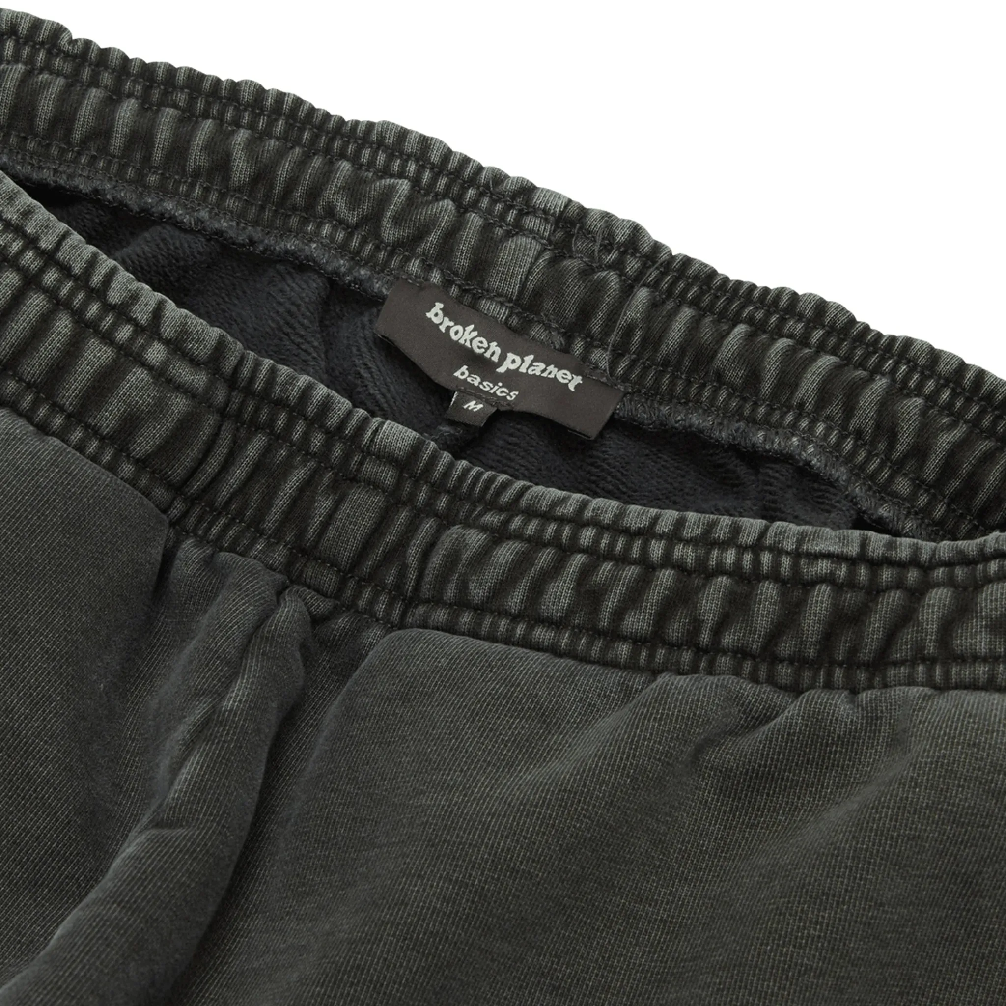 Broken Planet Market Broken Planet Basics Straight Leg Washed Soot Black Sweatpants< Bottoms|Sweatpants