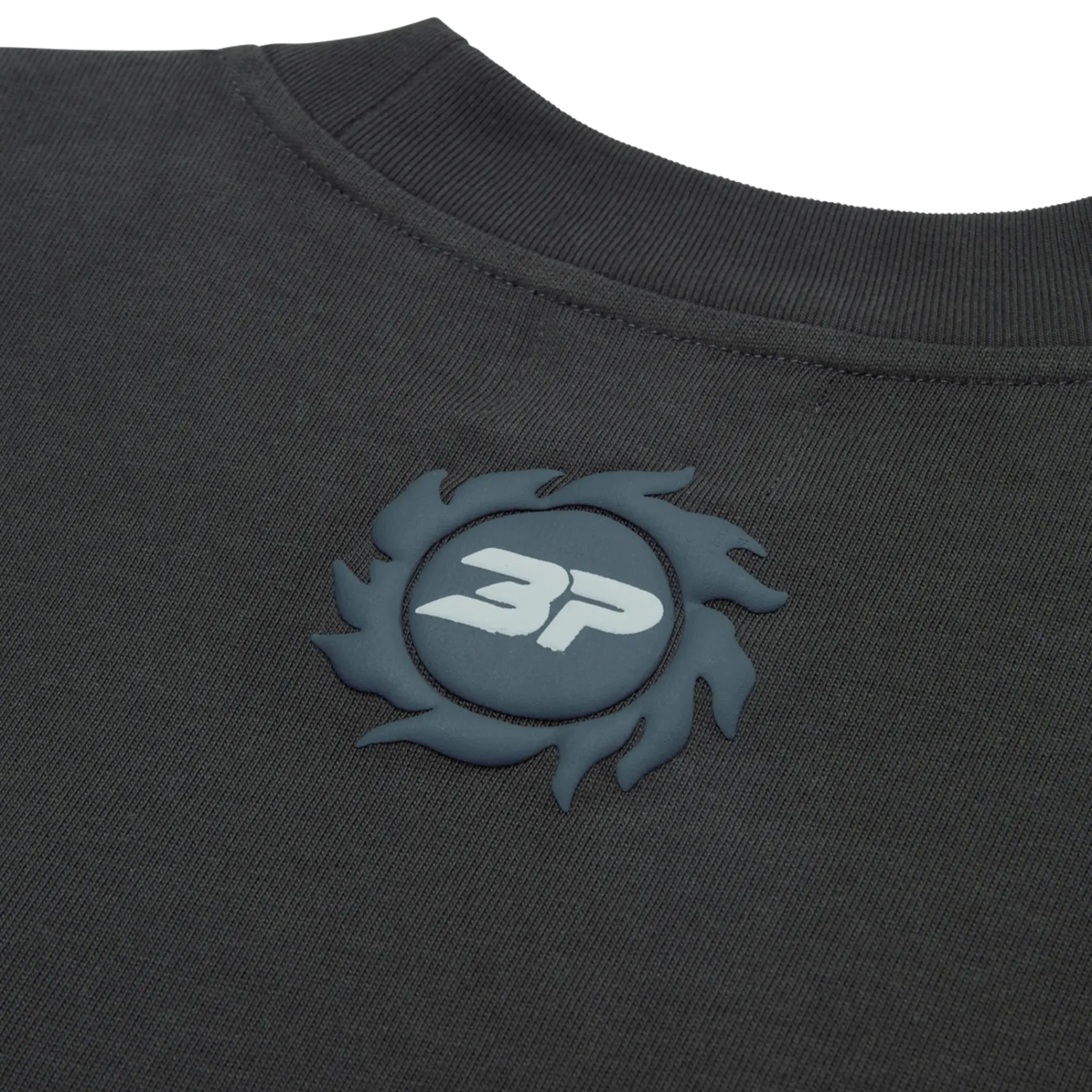 Broken Planet Market Broken Planet Falling Stars Soot Black T Shirt< T-shirts