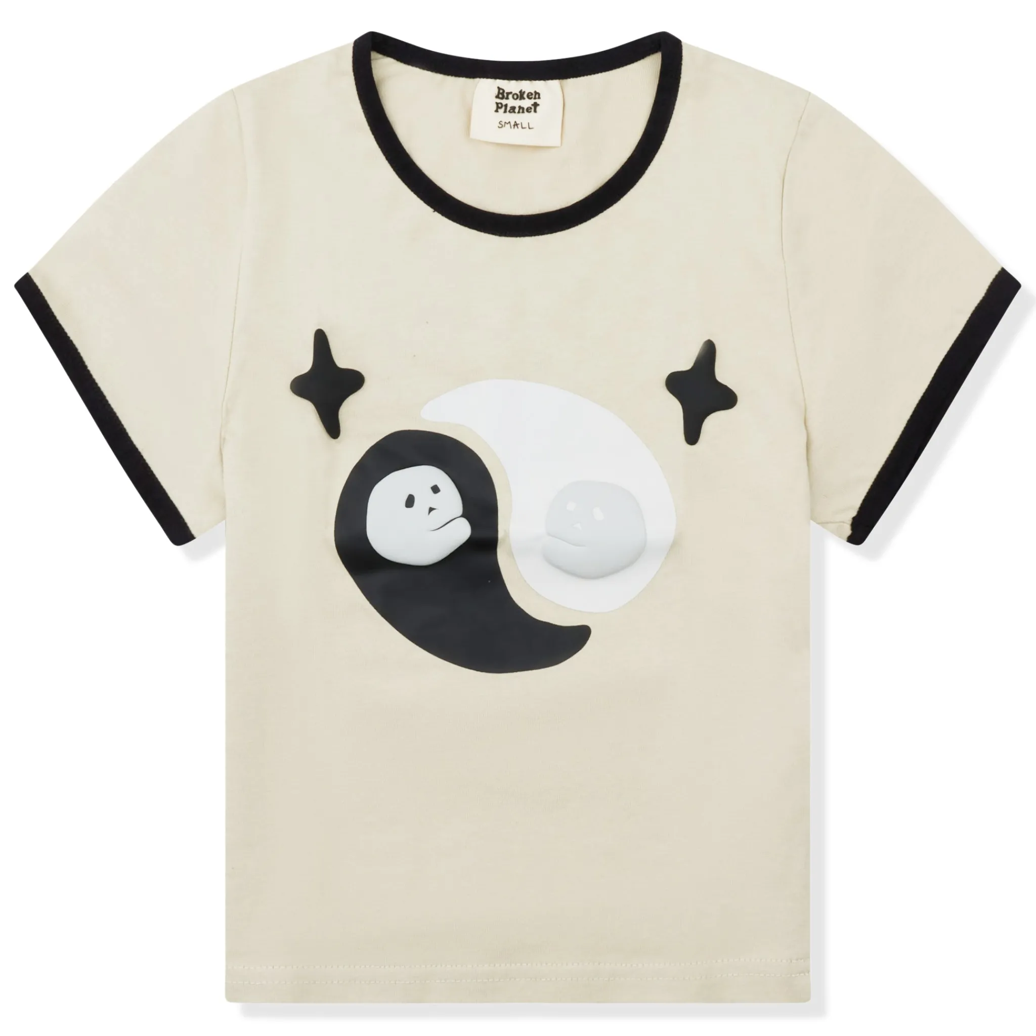 Broken Planet Market Broken Planet Find Your Balance Bone White Kids T Shirt< T-shirts