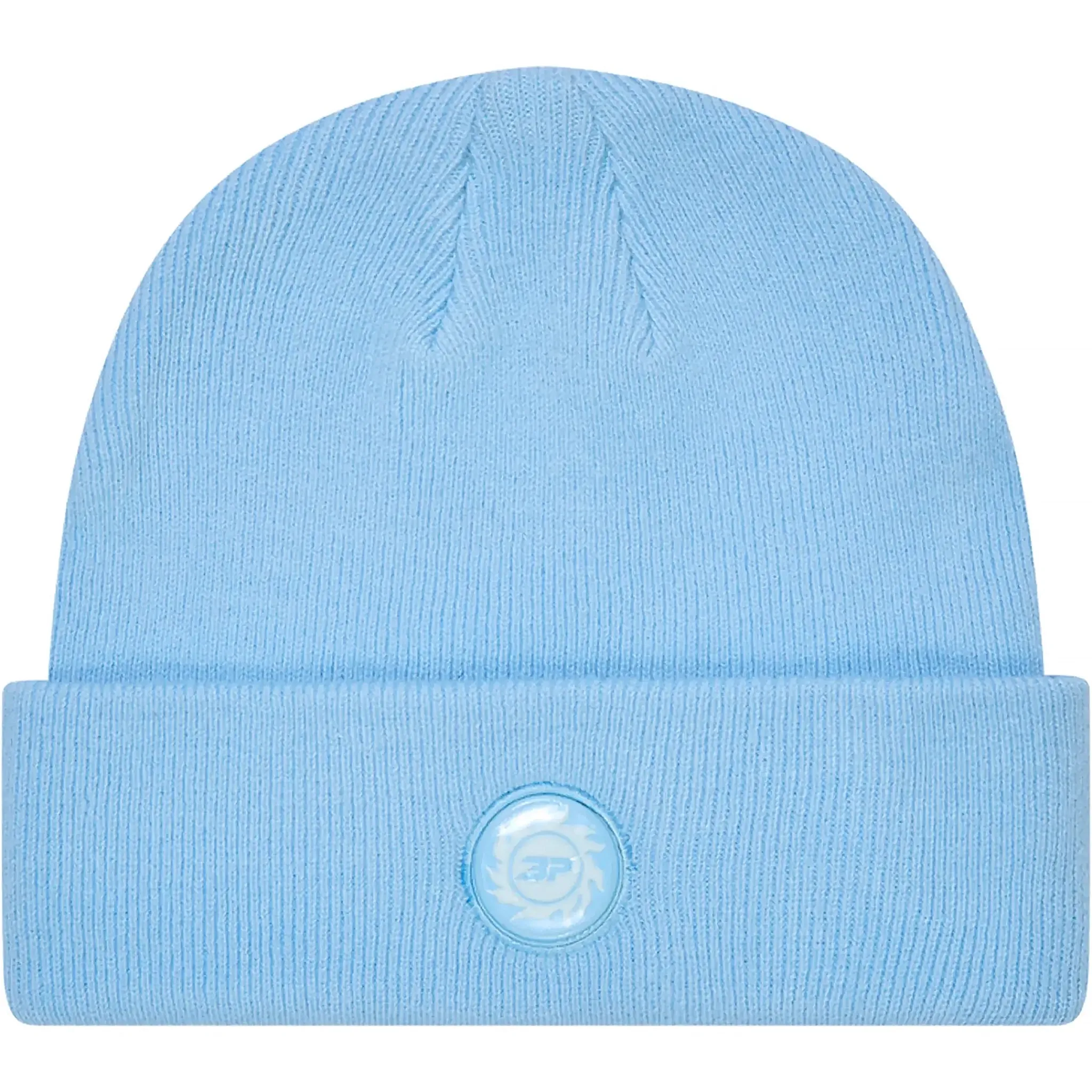 Broken Planet Market Broken Planet Fold Over Light Blue Beanie< Hats & Caps