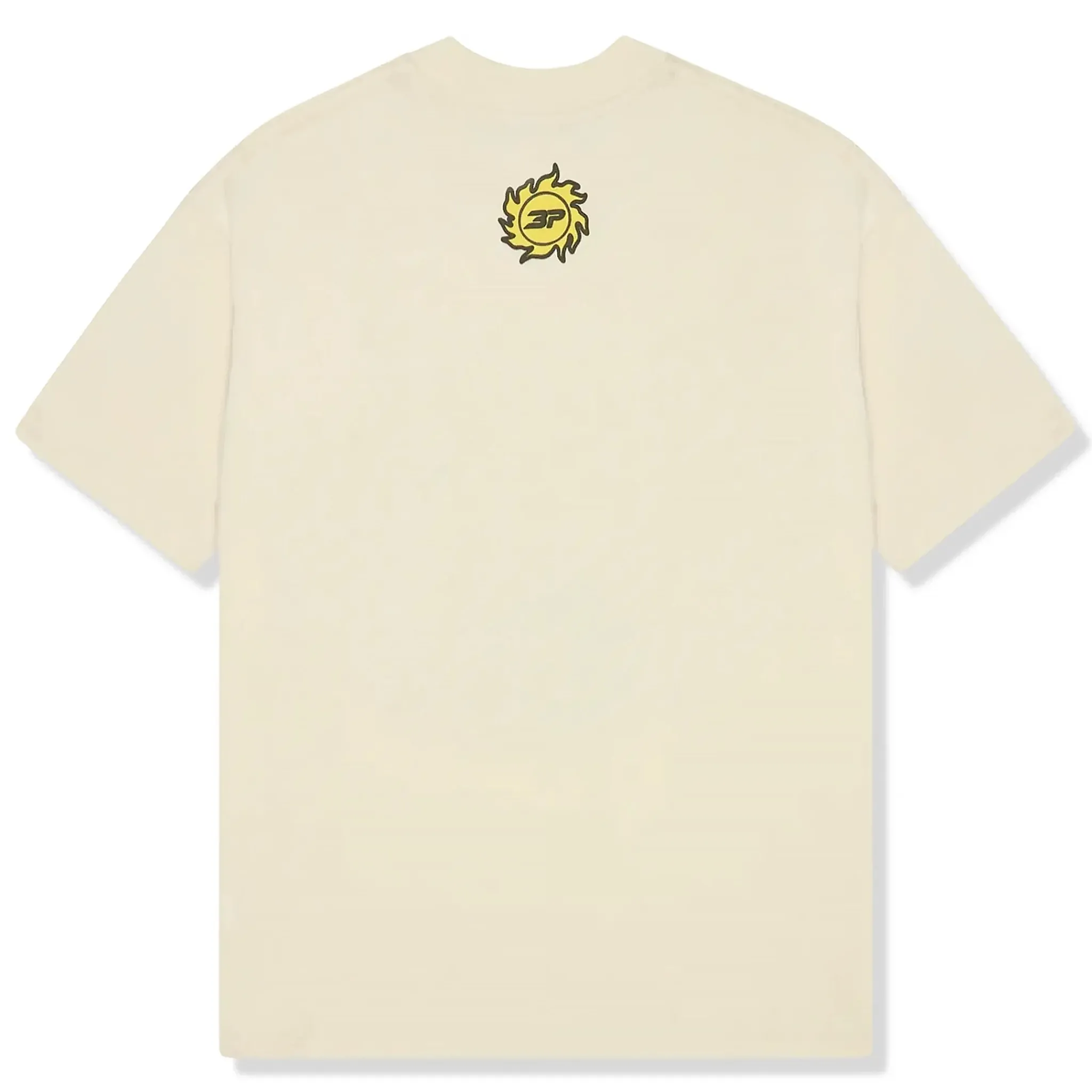 Broken Planet Market Broken Planet Foot On The Gas Vanilla White T Shirt< T-shirts