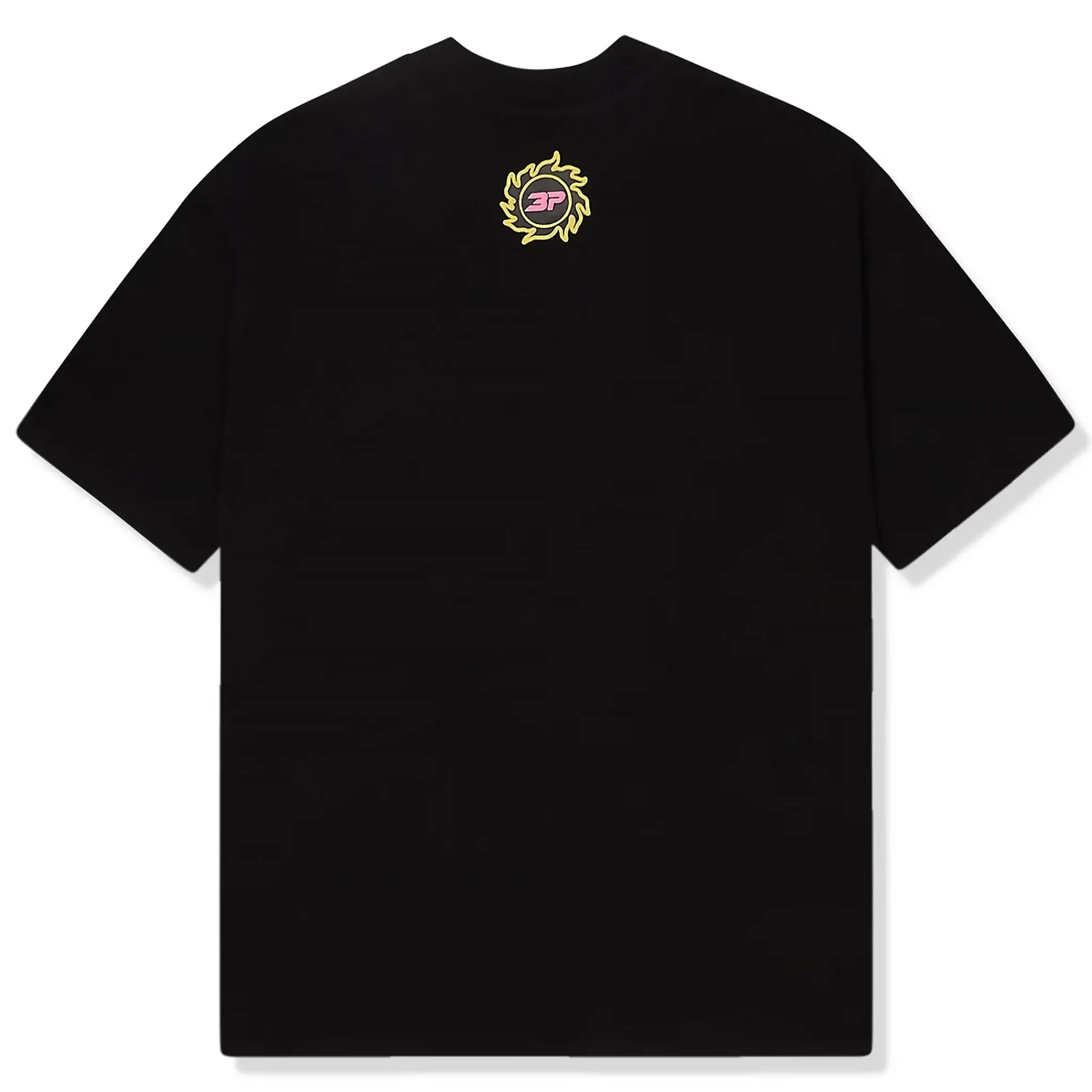Broken Planet Market Broken Planet Grid Midnight Black T Shirt< T-shirts