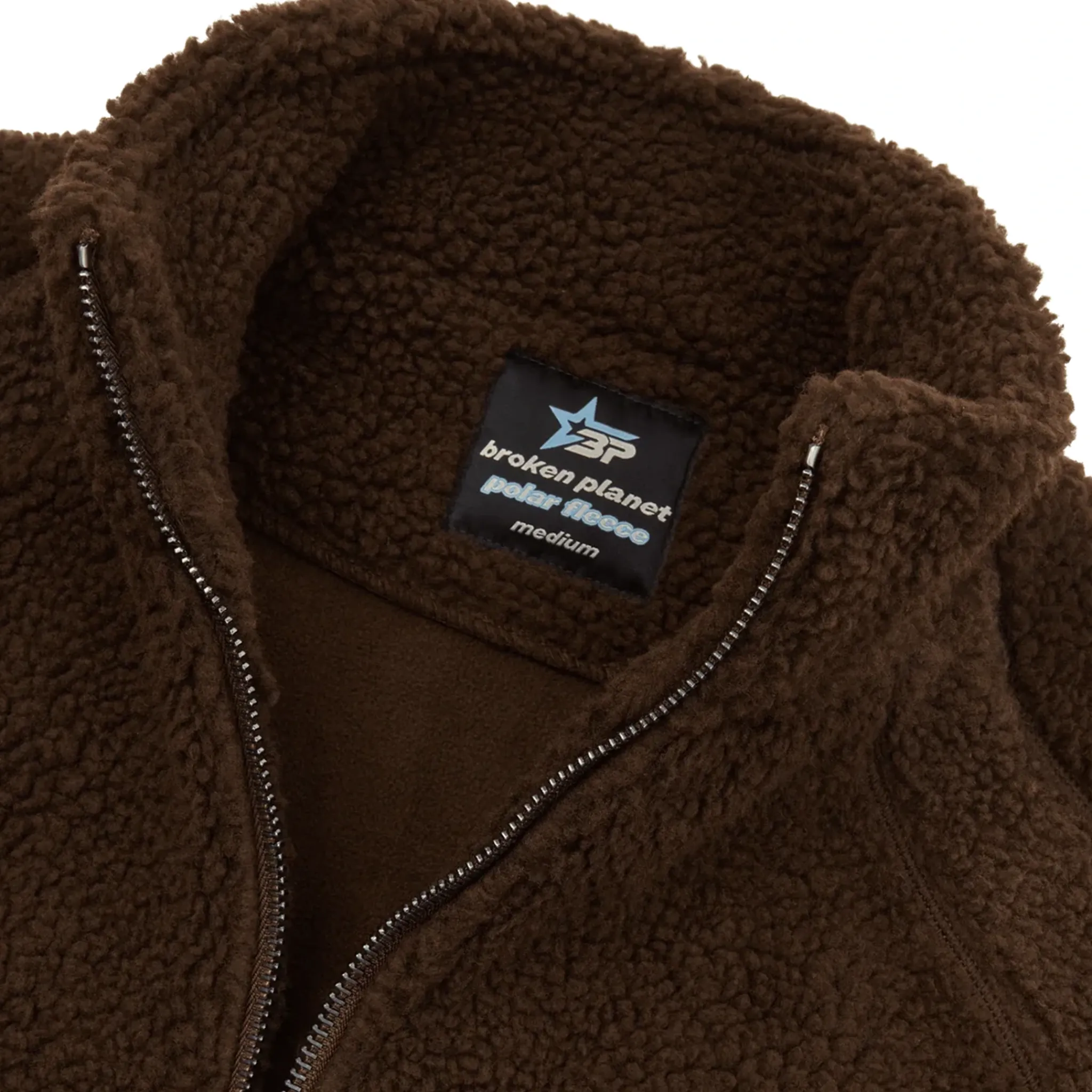 Broken Planet Market Broken Planet Mocha Polar Fleece< Coats & Jackets