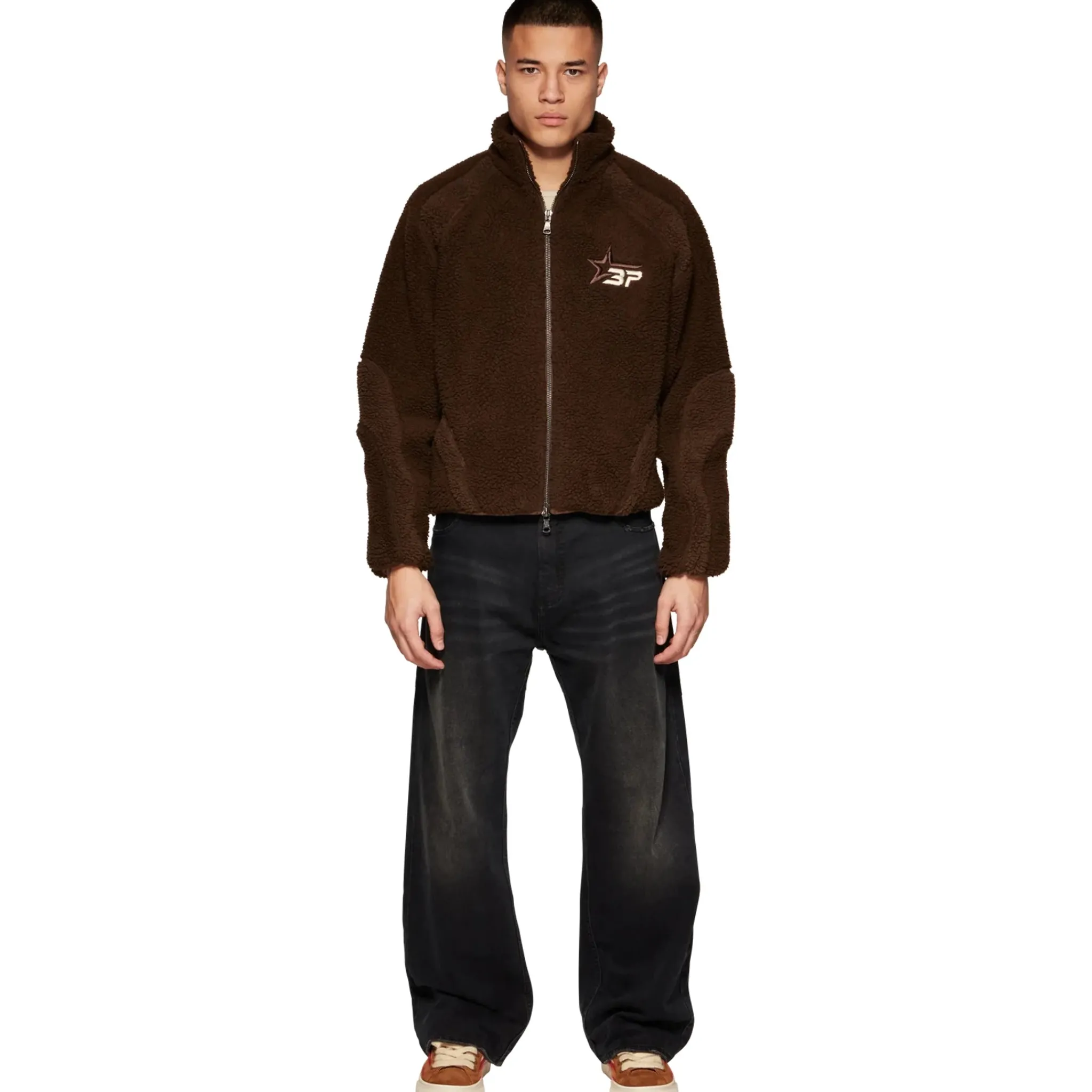 Broken Planet Market Broken Planet Mocha Polar Fleece< Coats & Jackets