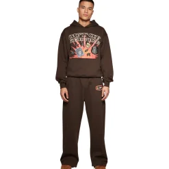 Broken Planet Market Broken Planet Out Of Service Mocha Brown Hoodie< Sweatshirts & Hoodies