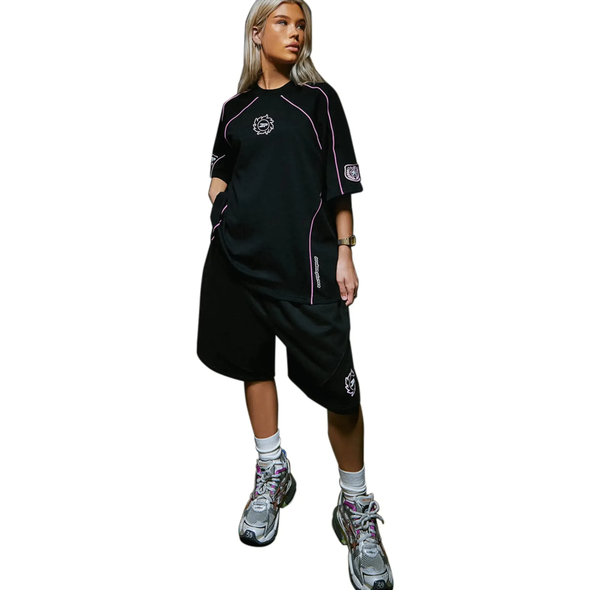 Broken Planet Market Broken Planet Performance Midnight Black T Shirt< Activewear|T-shirts