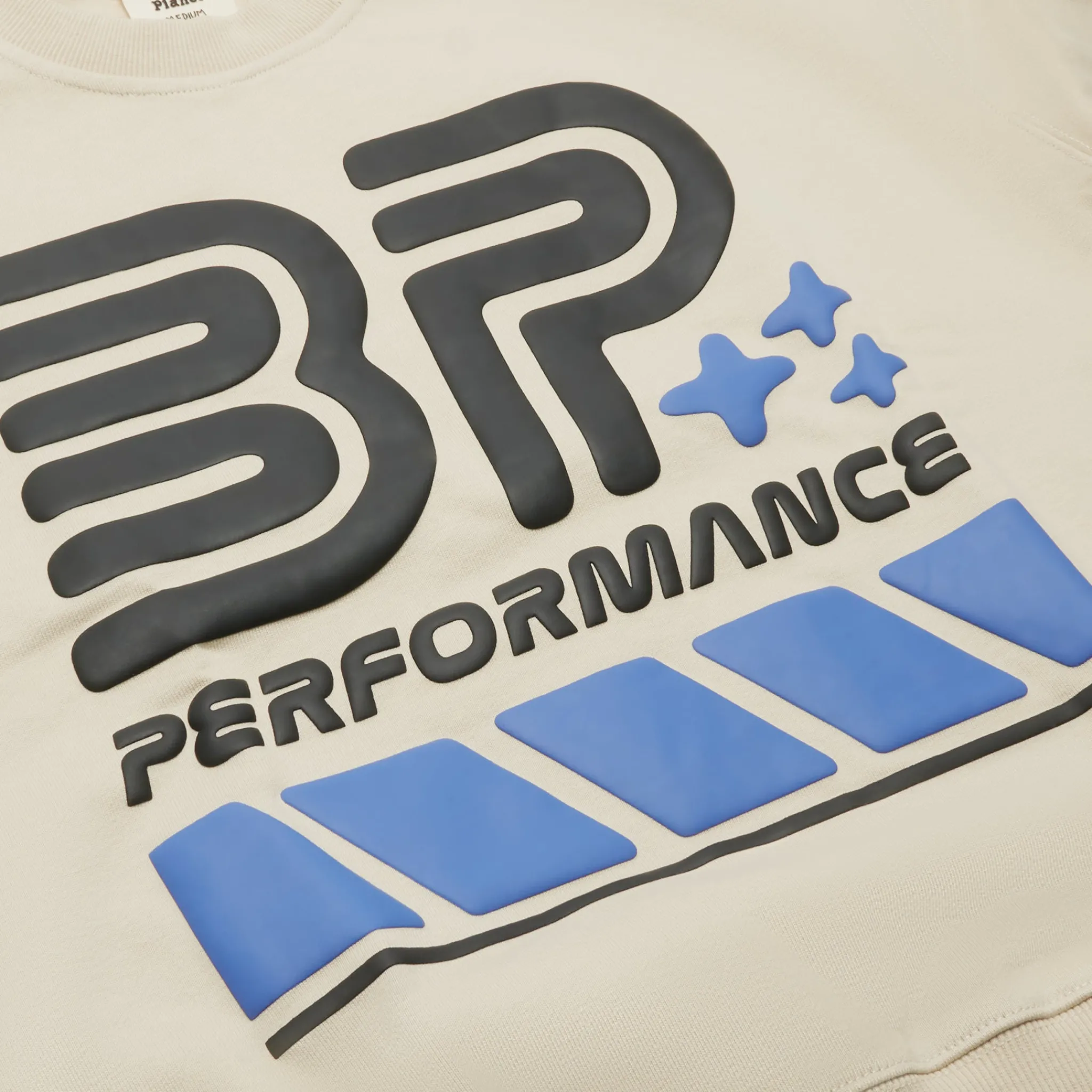 Broken Planet Market Broken Planet Performance Bone White Crewneck< Sweatshirts & Hoodies