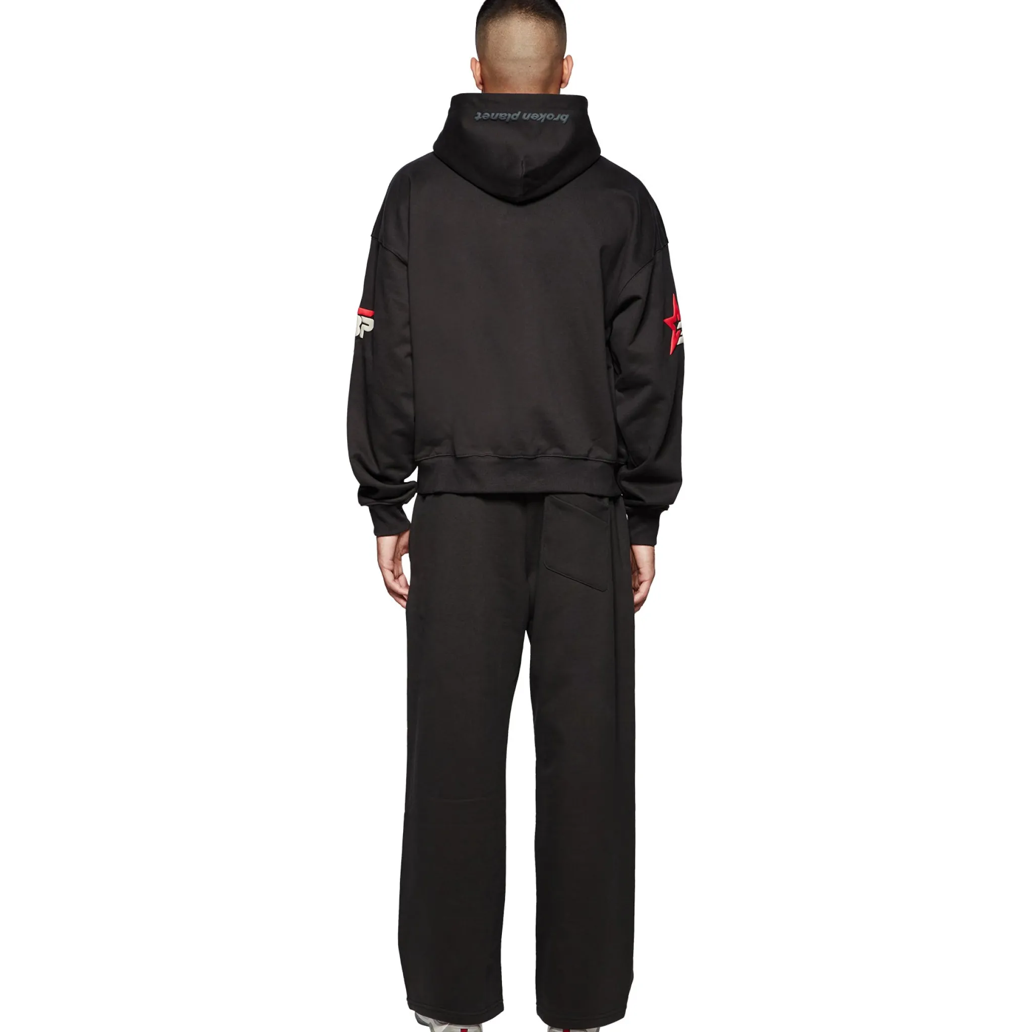 Broken Planet Market Broken Planet Performance Zip-Up Soot Black Hoodie< Sweatshirts & Hoodies
