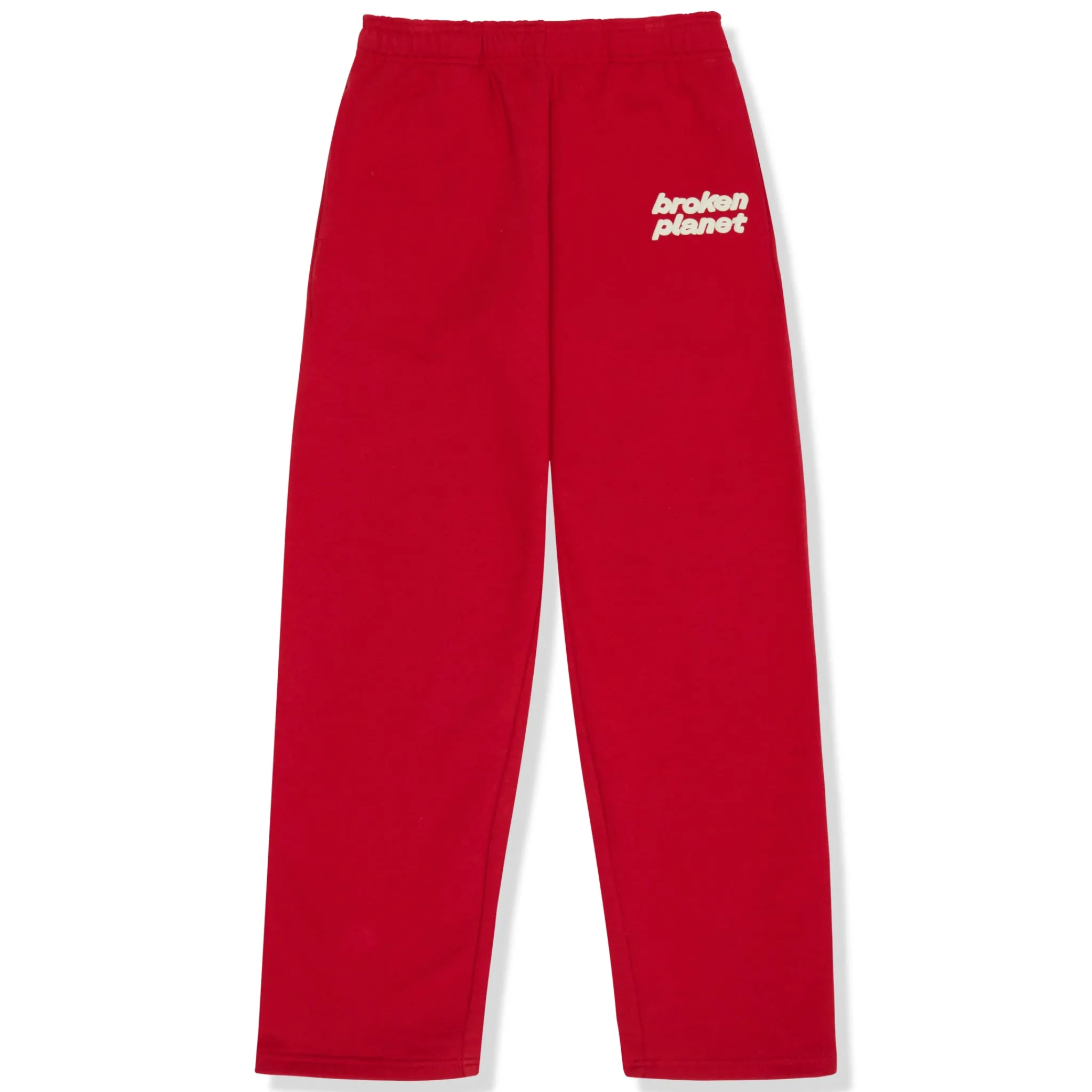 Broken Planet Market Broken Planet Straight Leg Ruby Red Sweatpants< Bottoms|Sweatpants