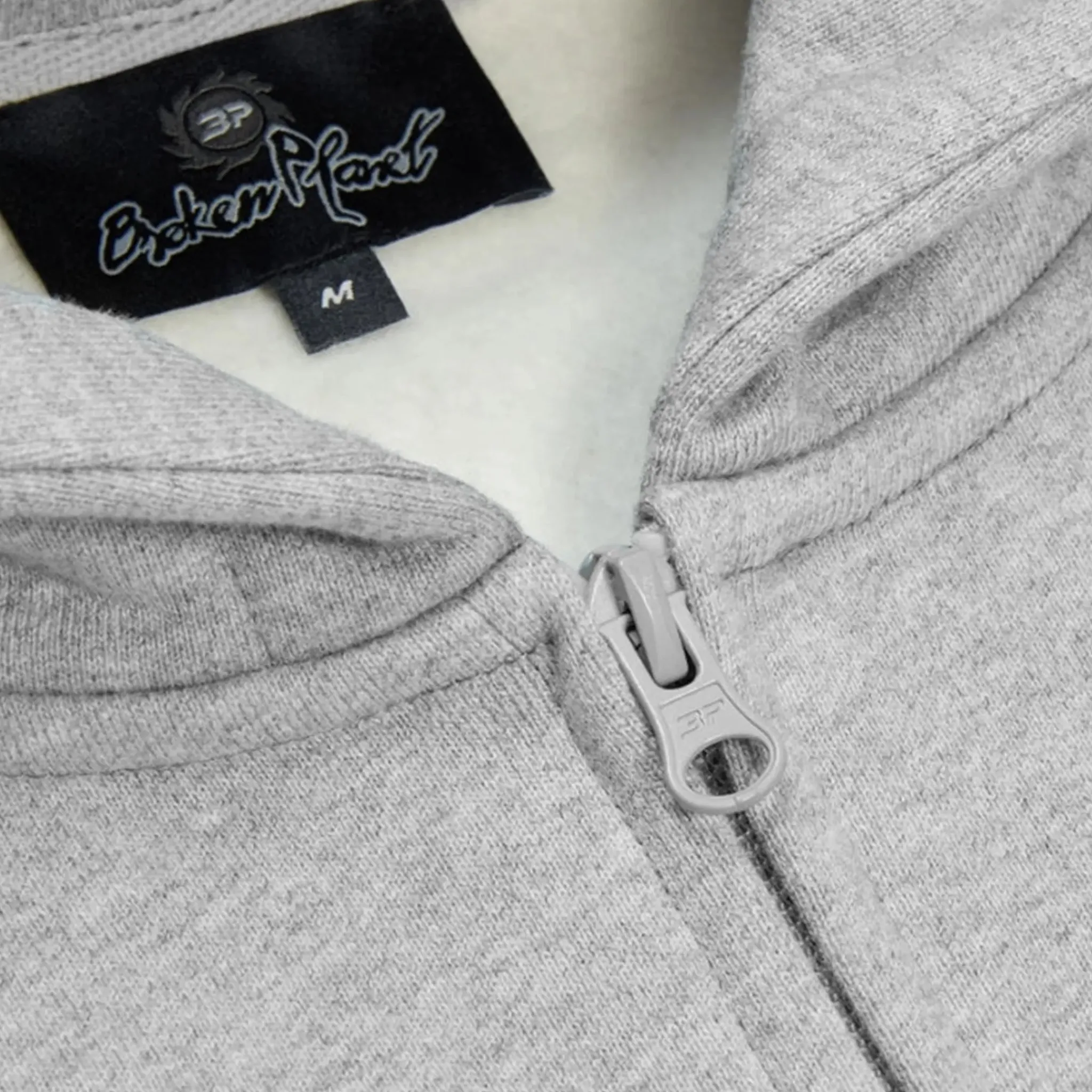 Broken Planet Market Broken Planet Sun Heather Grey Zip-Up Hoodie< Sweatshirts & Hoodies