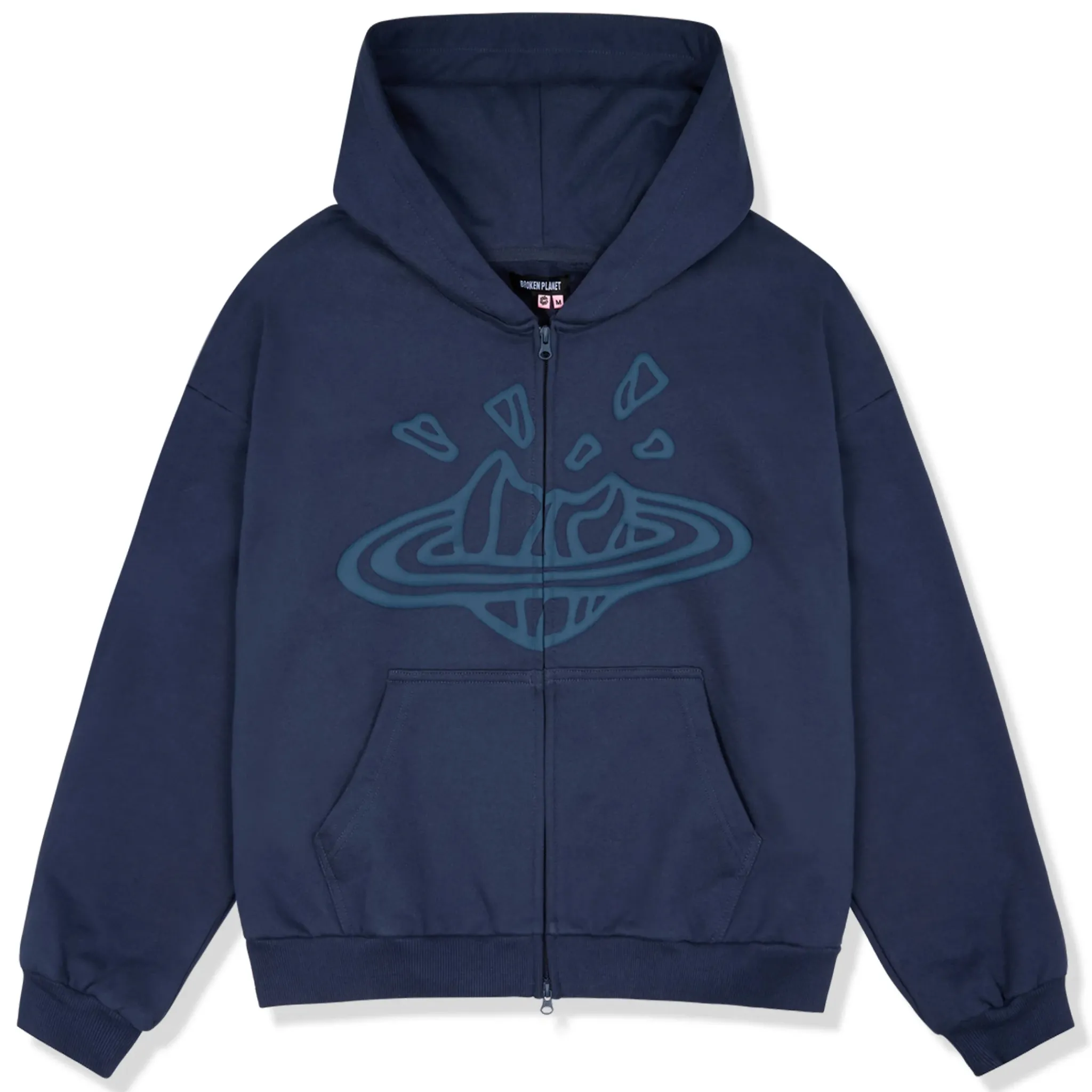 Broken Planet Market Broken Planet Zip-Up Deep Navy Hoodie< Matching Sets|Sweatshirts & Hoodies