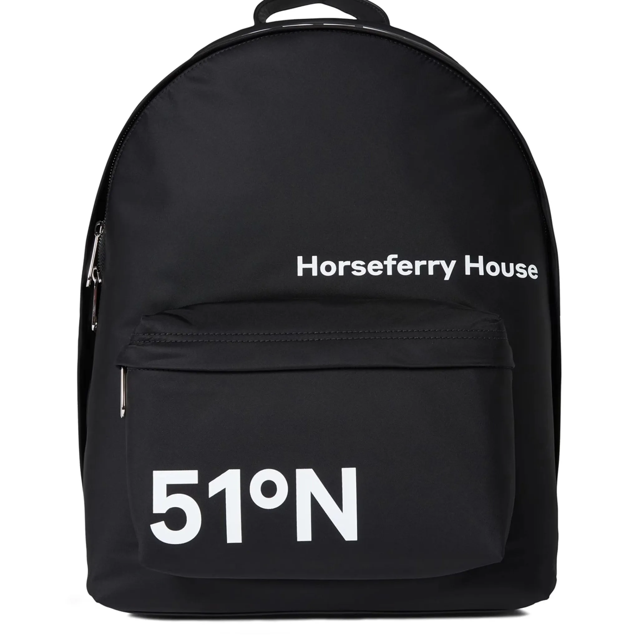 Burberry Coordinates Print Nylon Black Backpack< Bags|Backpacks
