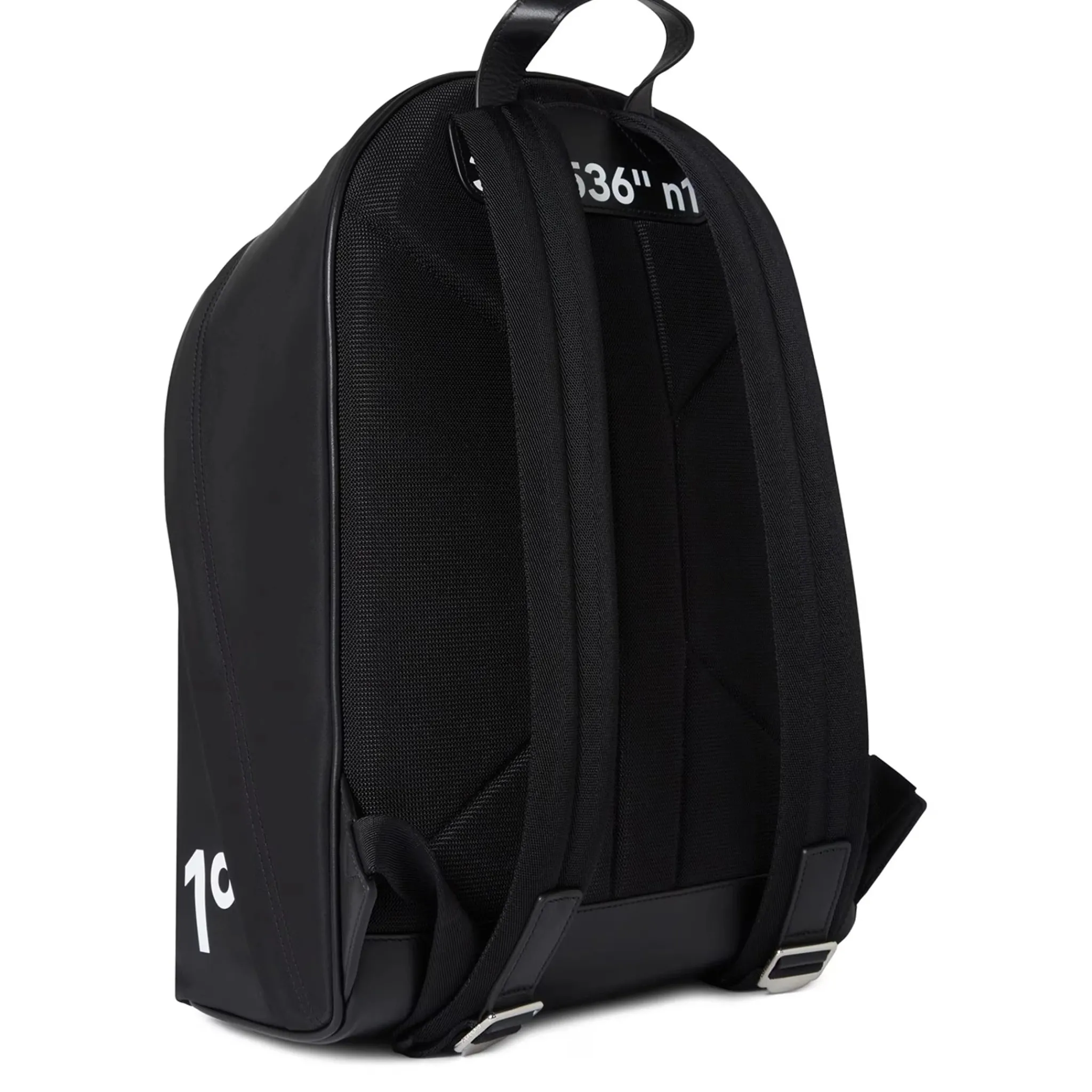 Burberry Coordinates Print Nylon Black Backpack< Bags|Backpacks