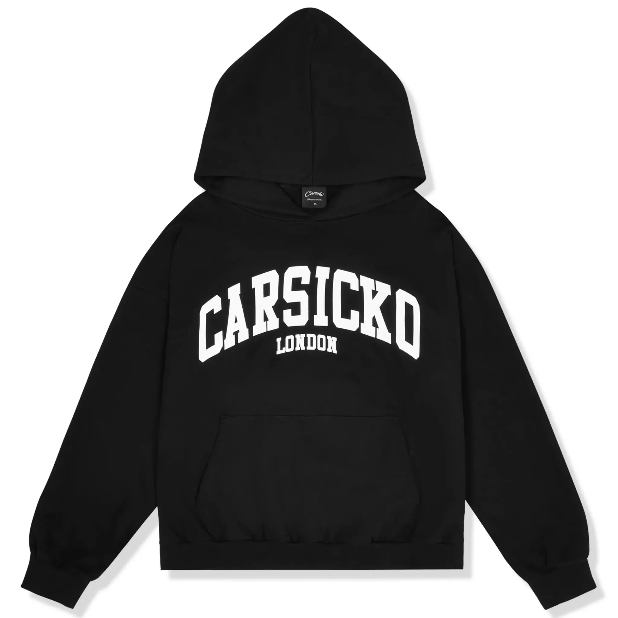 Carsicko London Black Hoodie< Sweatshirts & Hoodies