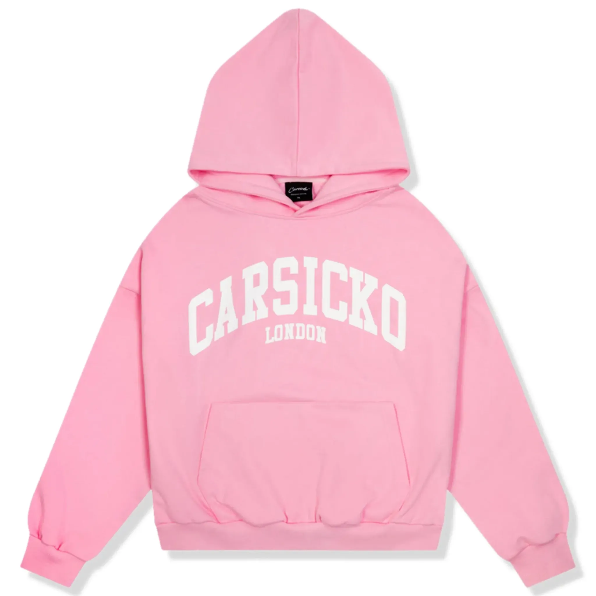 Carsicko London Pink Hoodie< Sweatshirts & Hoodies