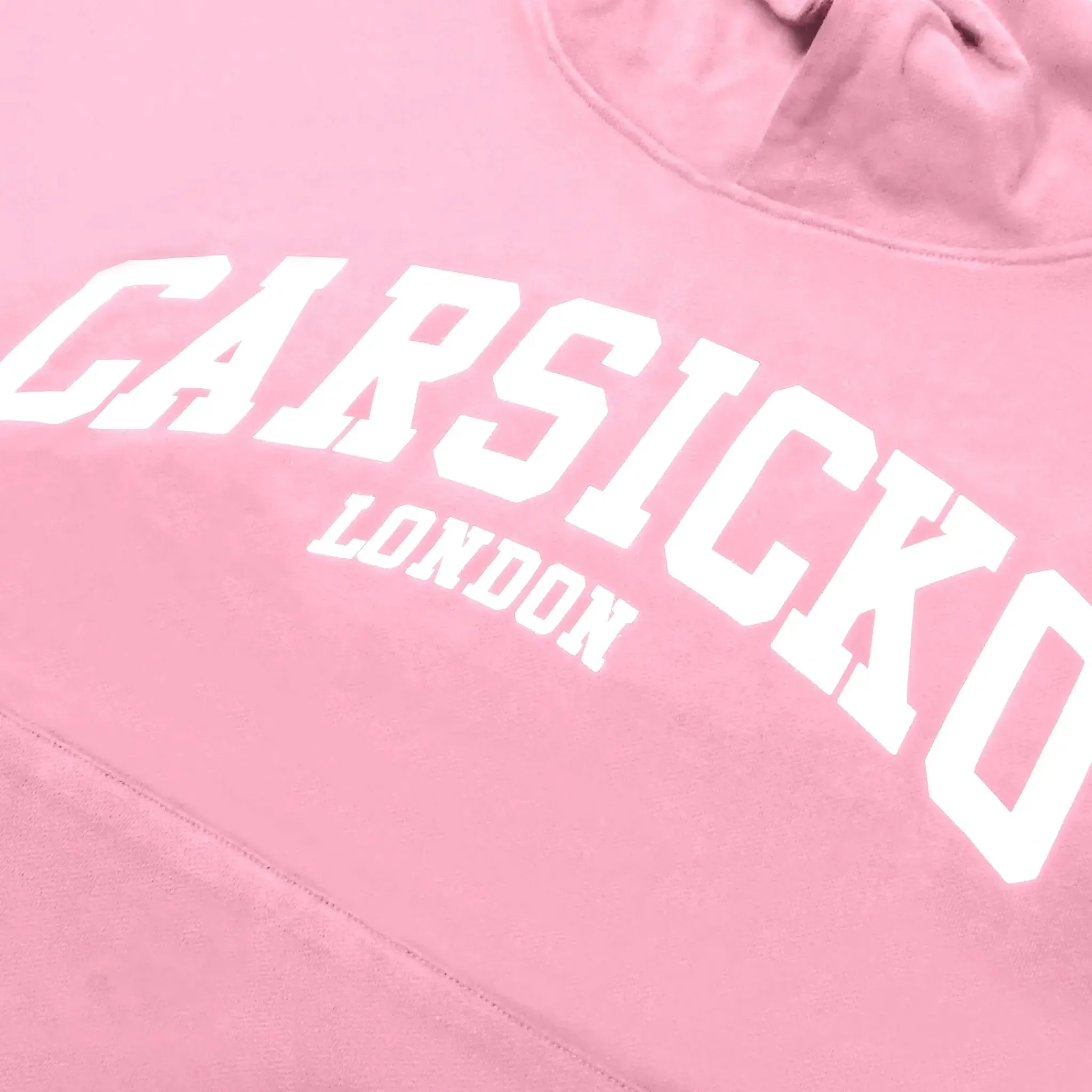 Carsicko London Pink Hoodie< Sweatshirts & Hoodies