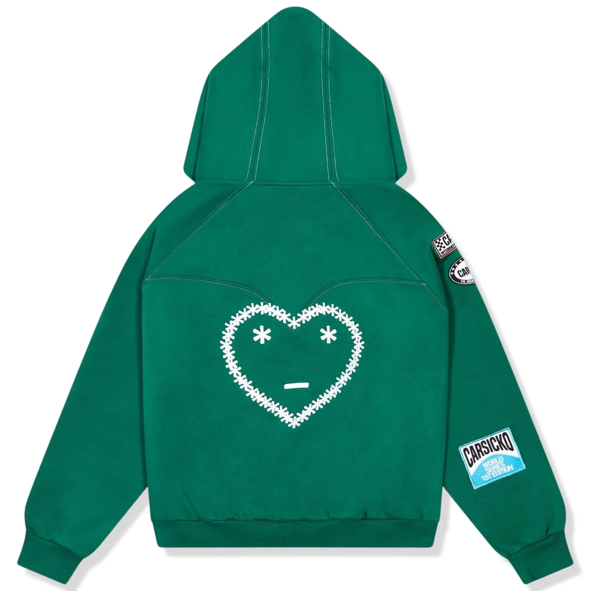 Carsicko Racing Club Green Hoodie< Sweatshirts & Hoodies