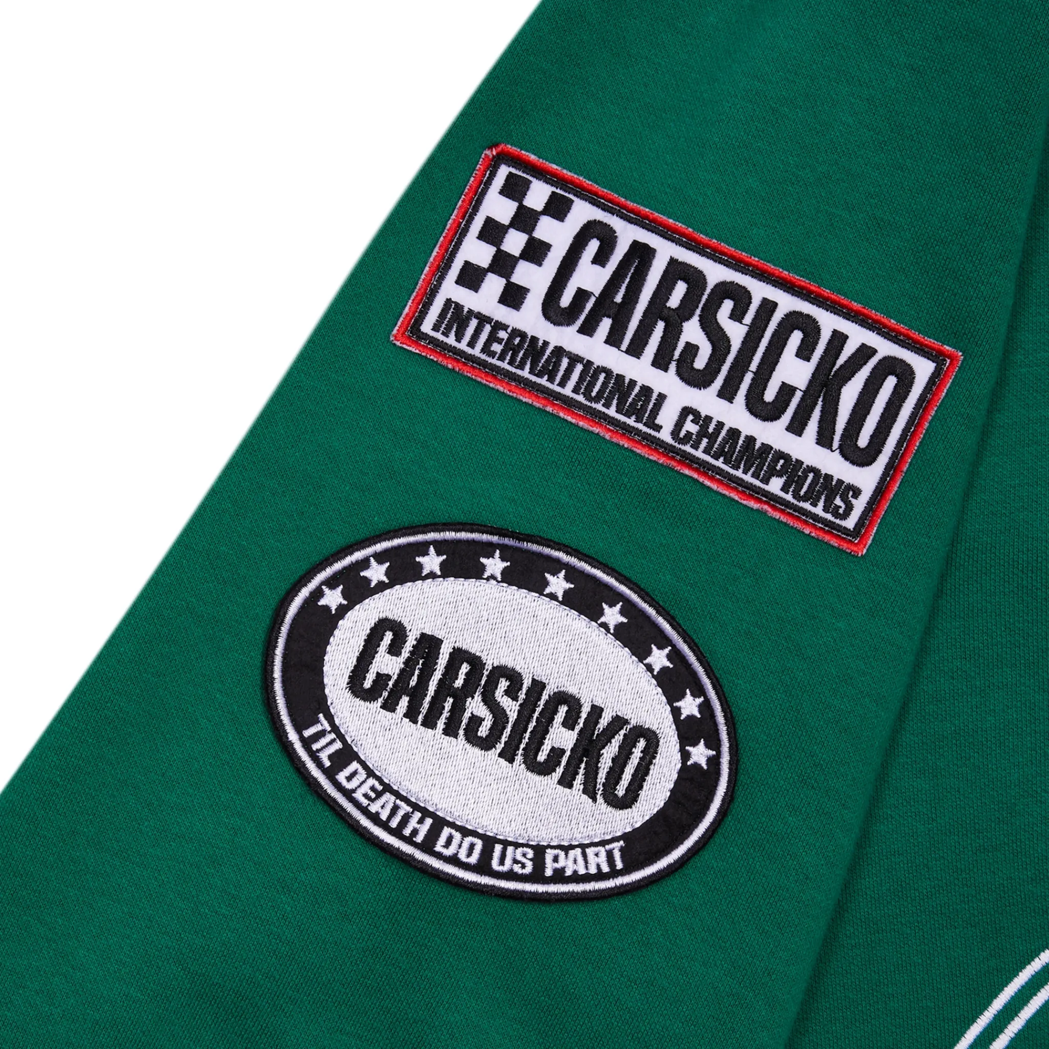 Carsicko Racing Club Green Hoodie< Sweatshirts & Hoodies