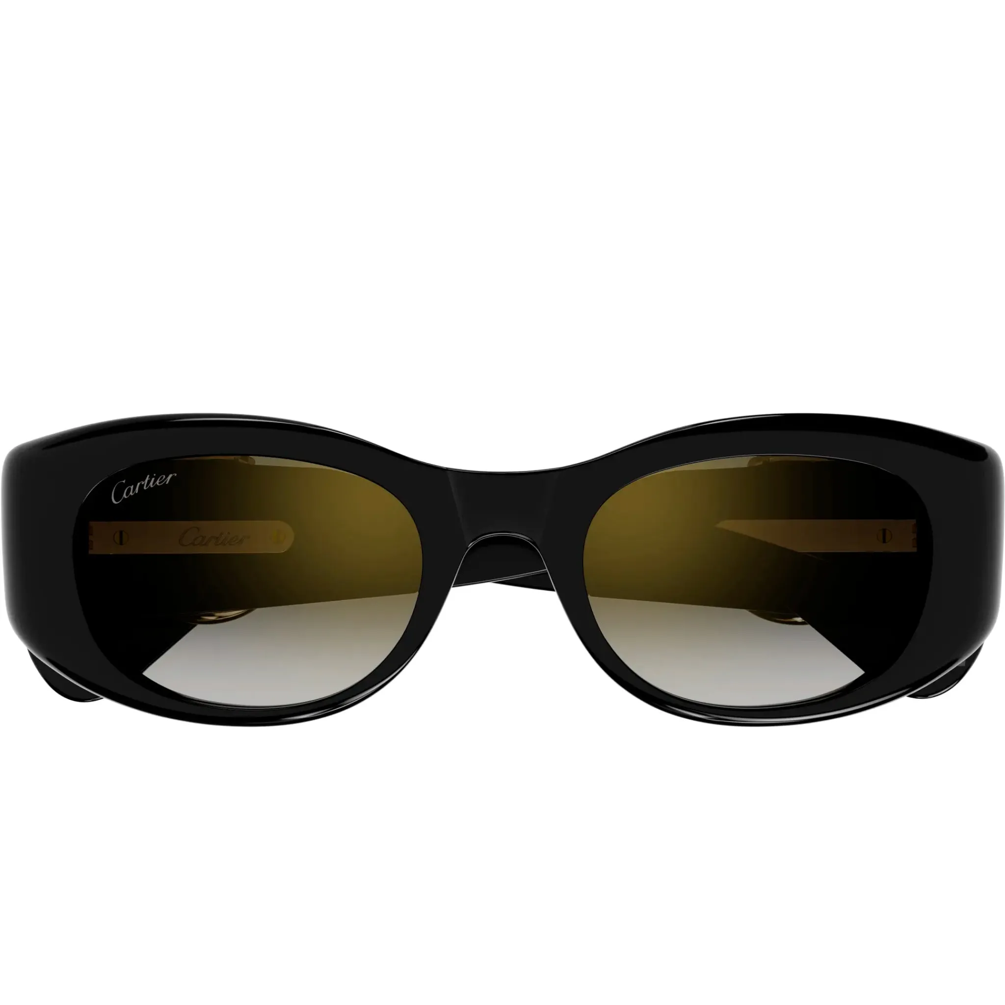 Cartier Eyewear CT0472S-001 C Panthere De Cartier Black Grey Sunglasses< Sunglasses