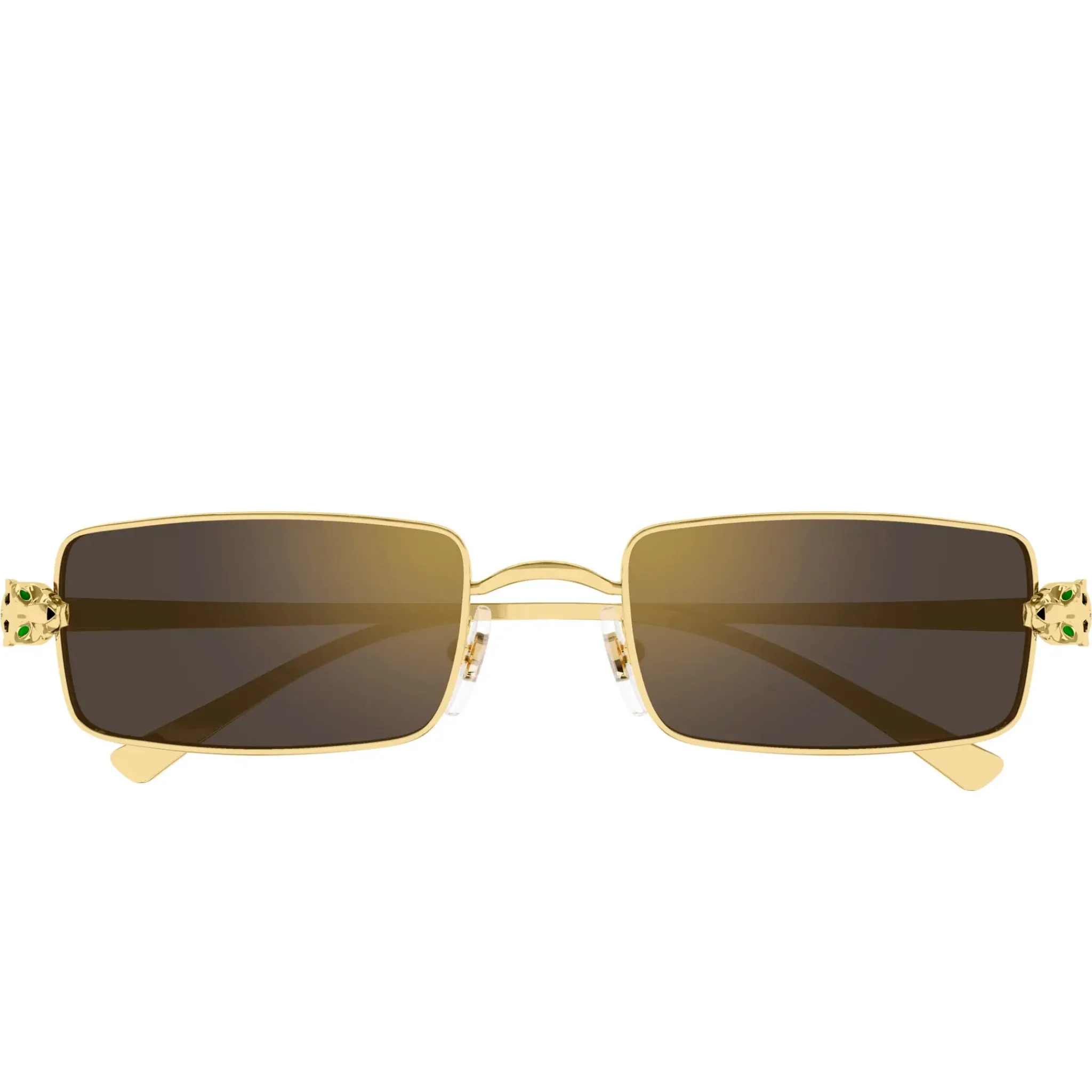 Cartier Eyewear CT0473S-001 Panthere De Cartier Gold Grey Sunglasses< Sunglasses