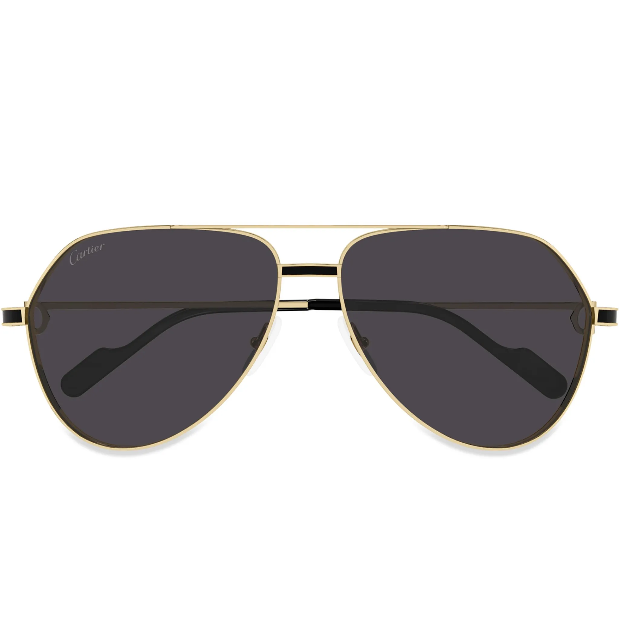 Cartier Eyewear CT0334S-001 Premier De Cartier Gold Grey Sunglasses< Sunglasses
