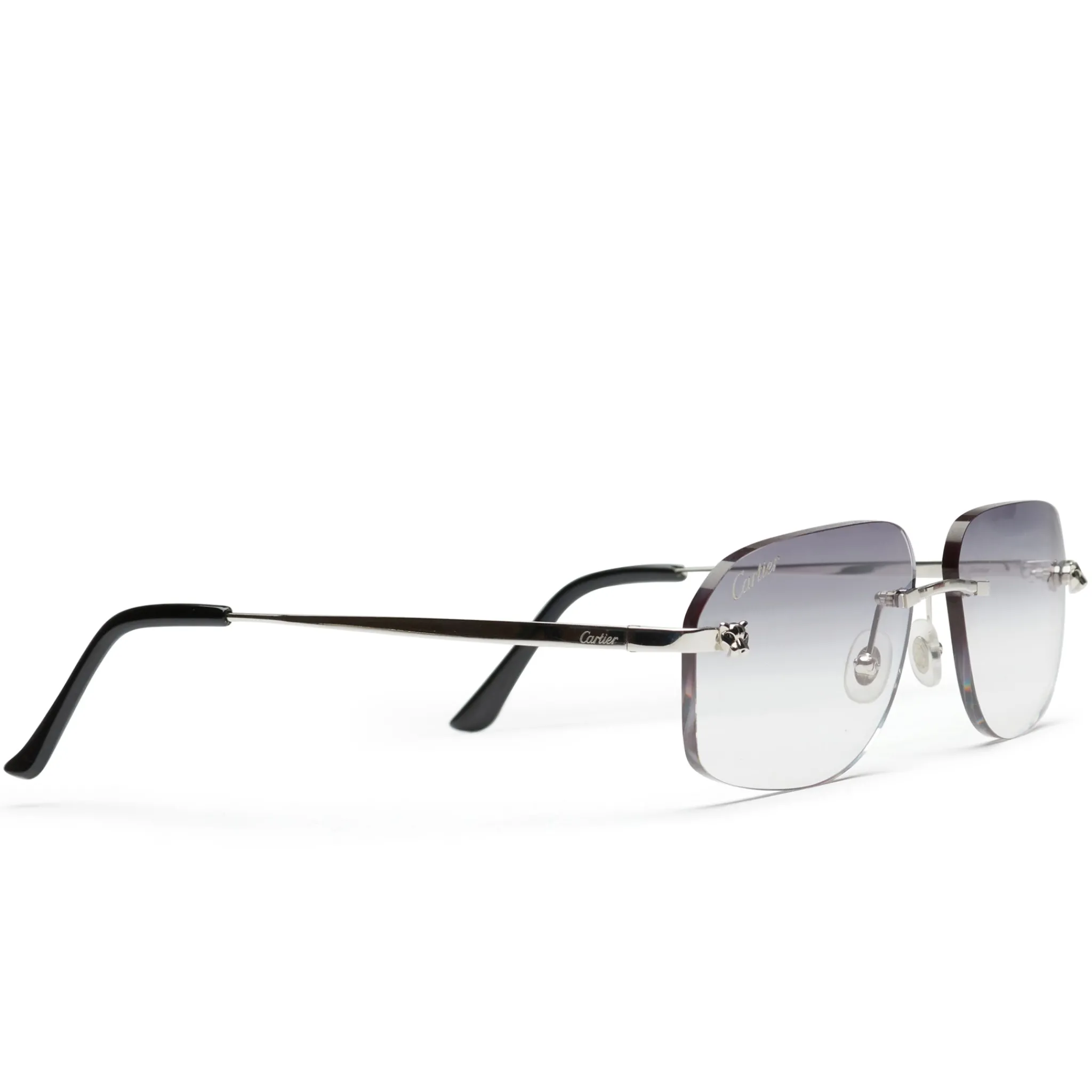 Cartier Eyewear Custom CT01480-002 Panthere De Cartier Rimless Sunglasses< Sunglasses