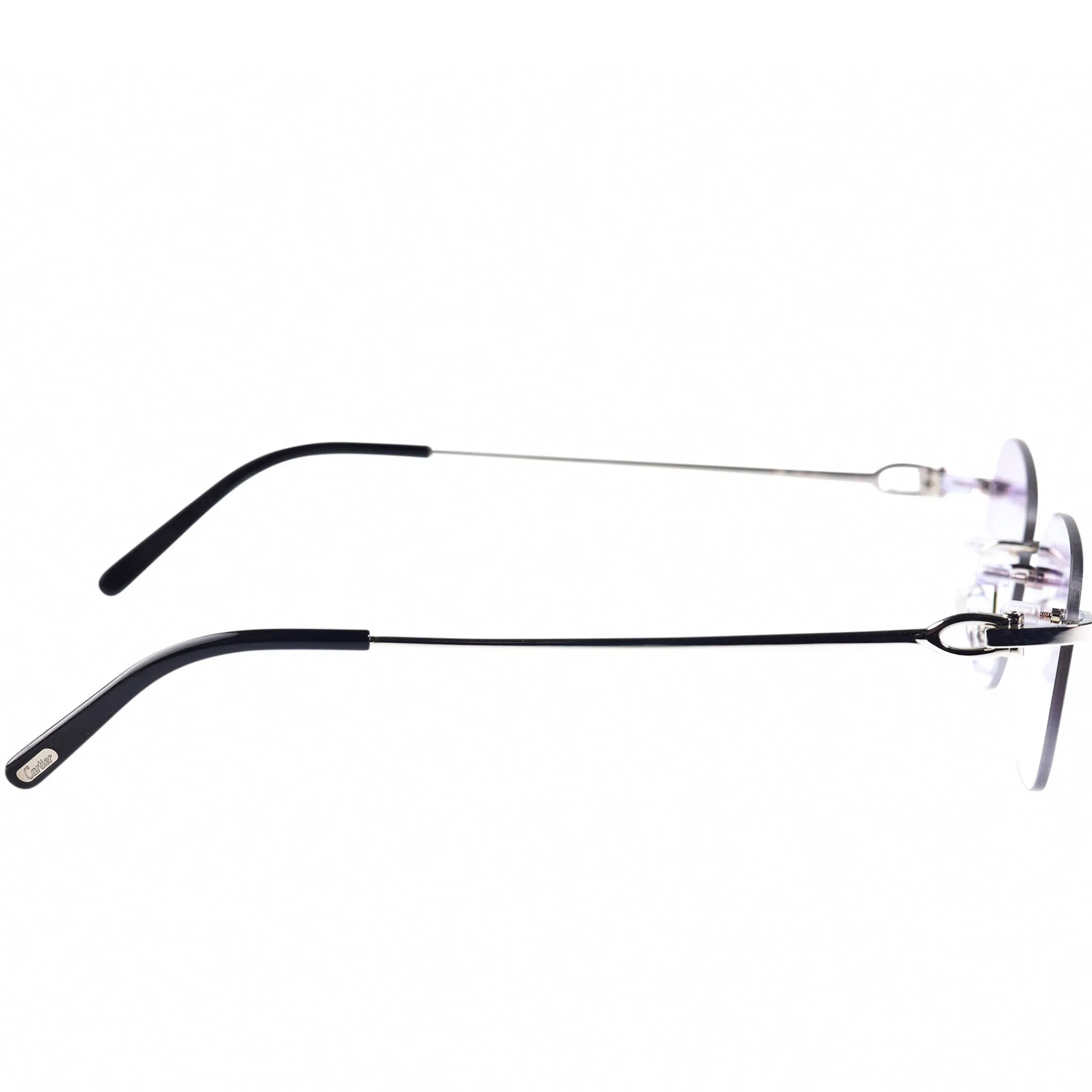 Cartier Eyewear Custom CT00450 C Decor Rimless Sunglasses< Sunglasses