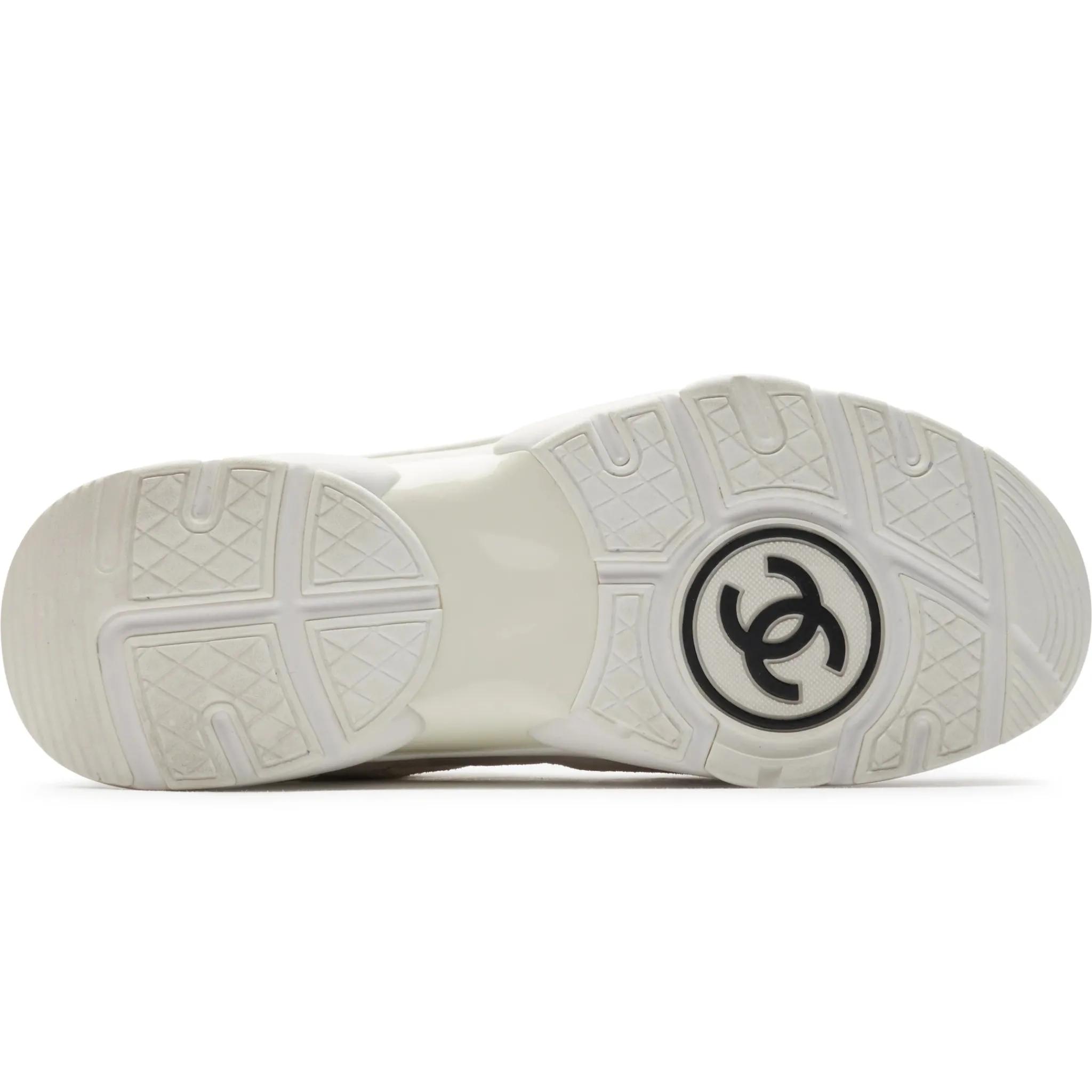 Chanel CC Logo Light Pink Mesh Sneaker - Preloved< Designer Trainers