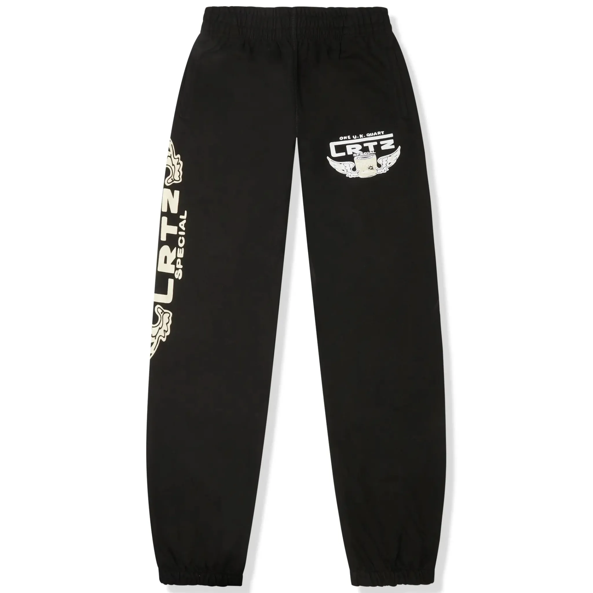 Corteiz Gasolina Black Sweatpants< Bottoms|Sweatpants