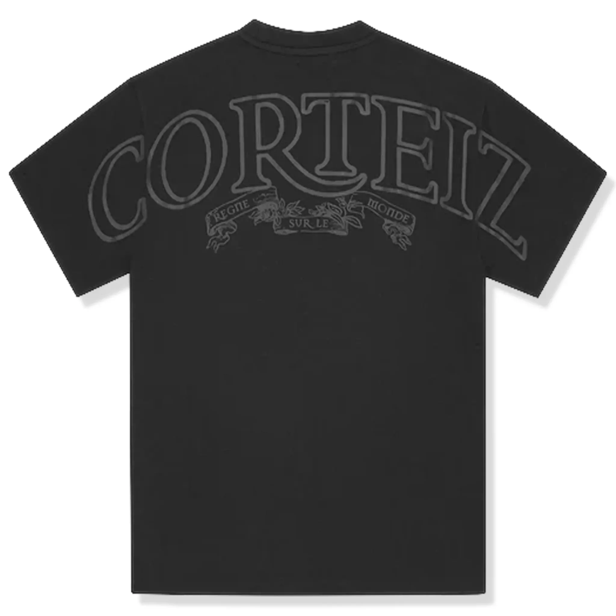 Corteiz Royale Heavyweight Black T Shirt< T-shirts