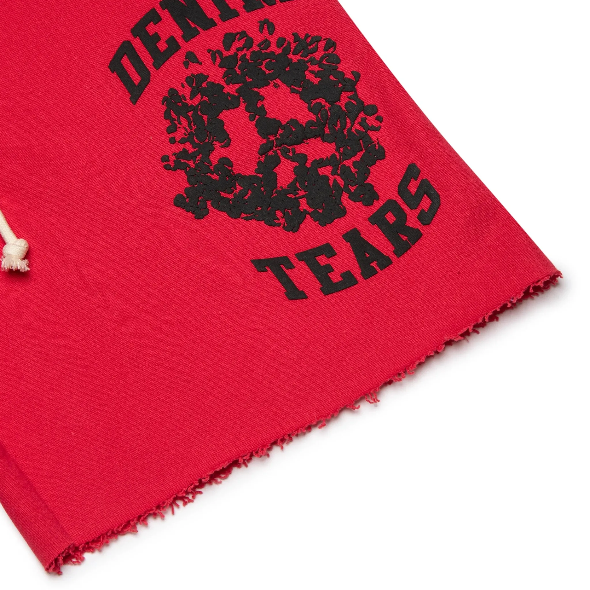 Denim Tears Denim University Red Sweat Shorts< Shorts