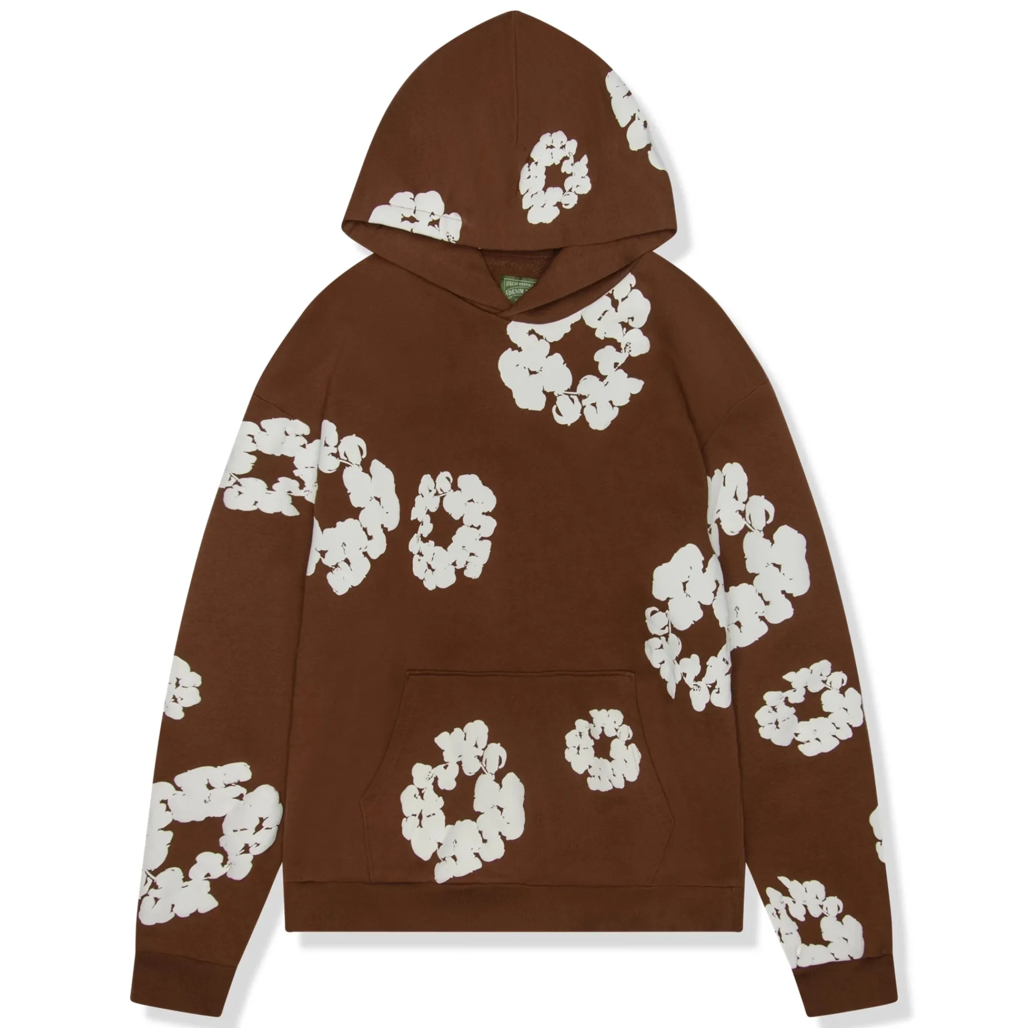 Denim Tears The Cotton Wreath Brown Hoodie< Sweatshirts & Hoodies