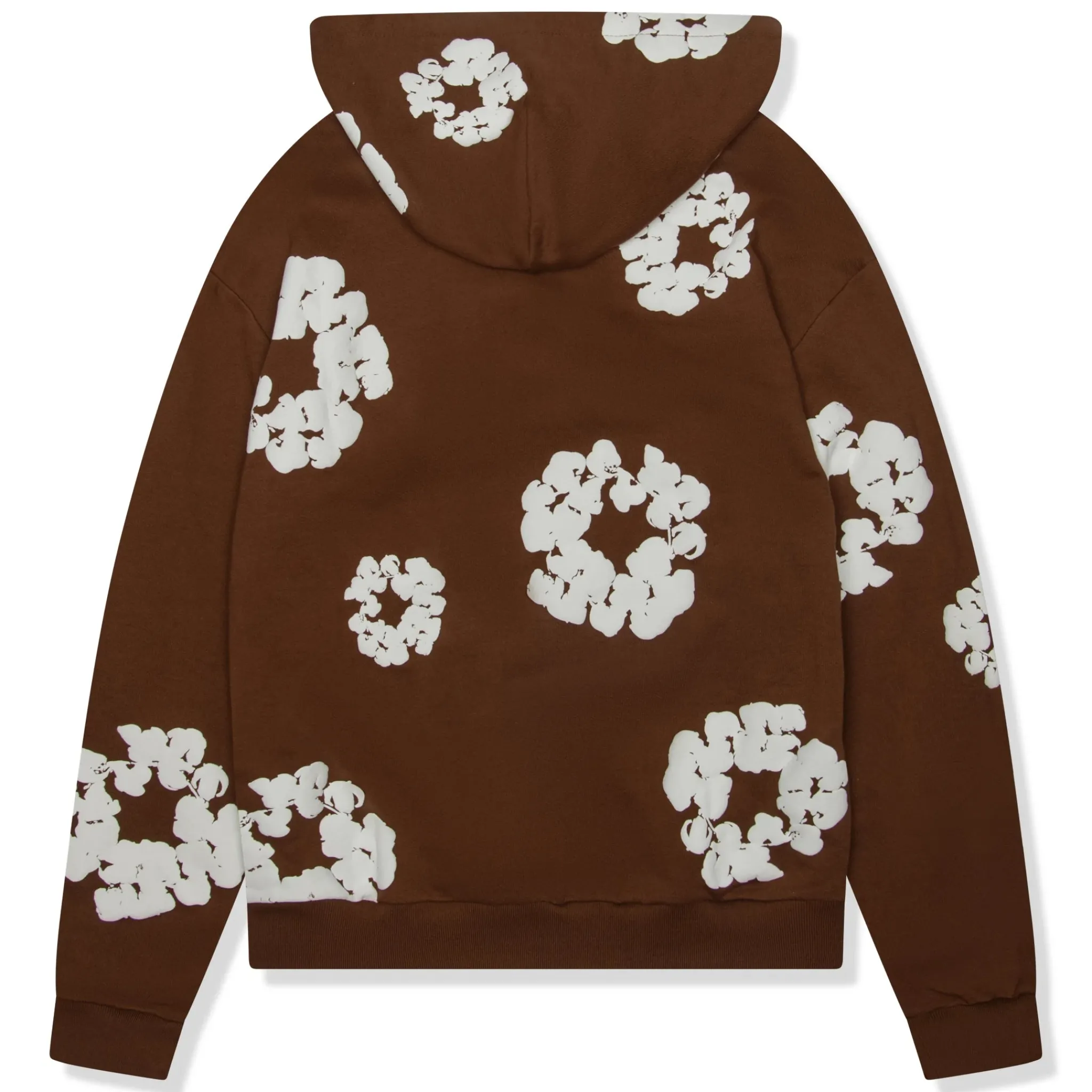 Denim Tears The Cotton Wreath Brown Hoodie< Sweatshirts & Hoodies
