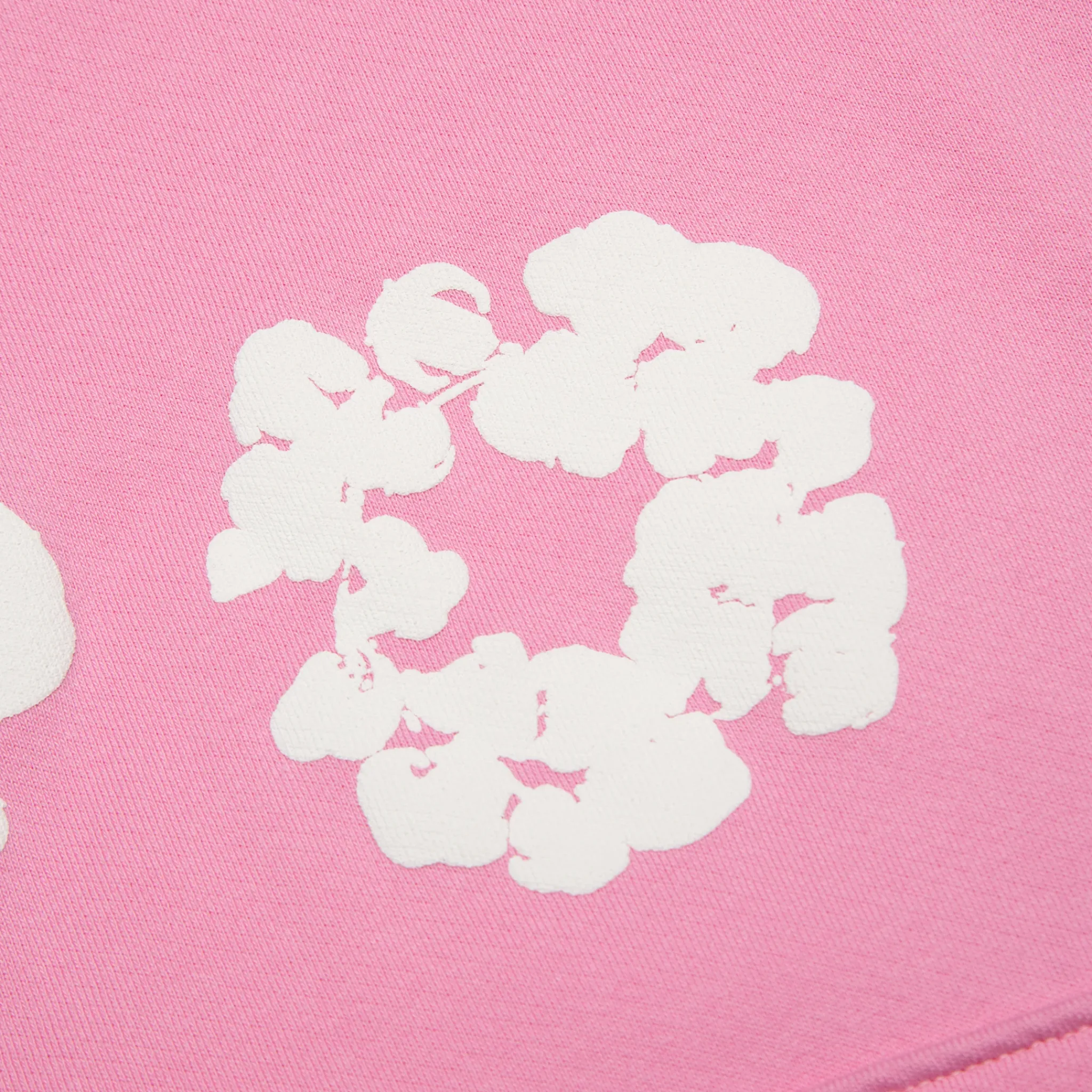 Denim Tears The Cotton Wreath Pink Hoodie< Sweatshirts & Hoodies