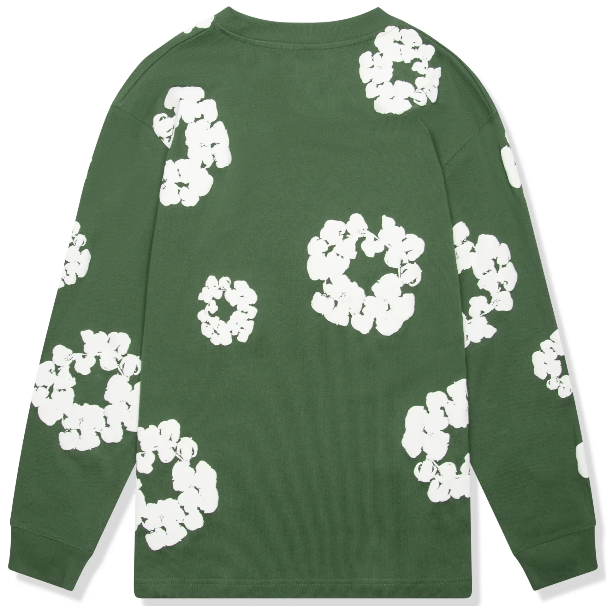 Denim Tears The Cotton Wreath Long-Sleeve Green T Shirt< T-shirts