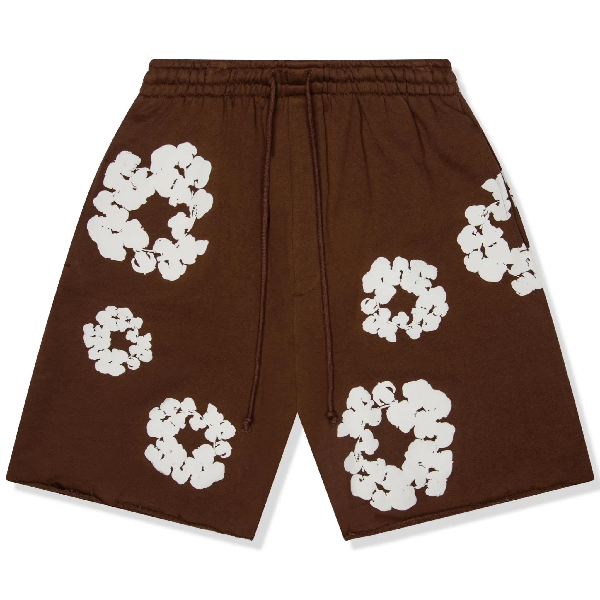 Denim Tears The Cotton Wreath Brown Shorts< Shorts
