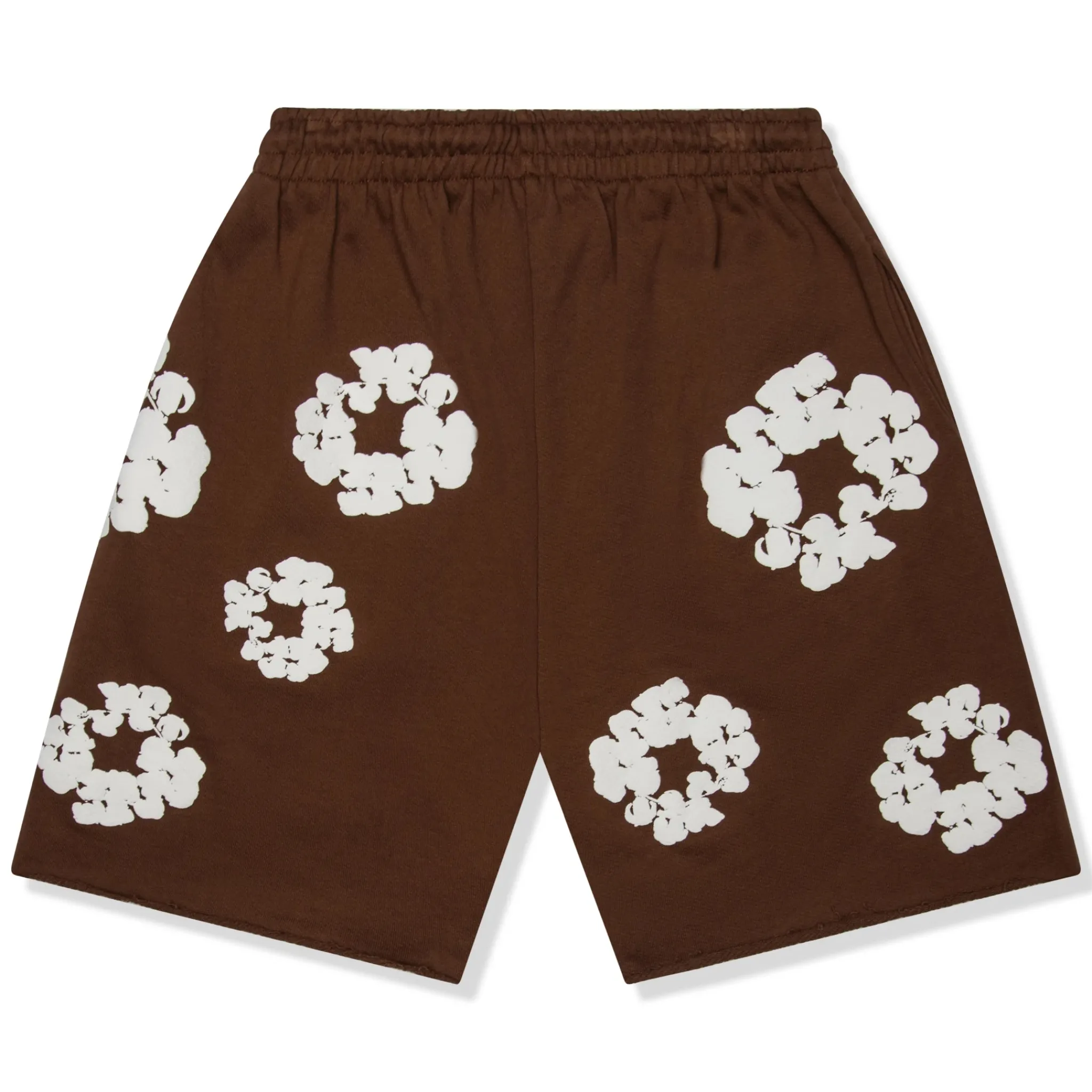Denim Tears The Cotton Wreath Brown Shorts< Shorts