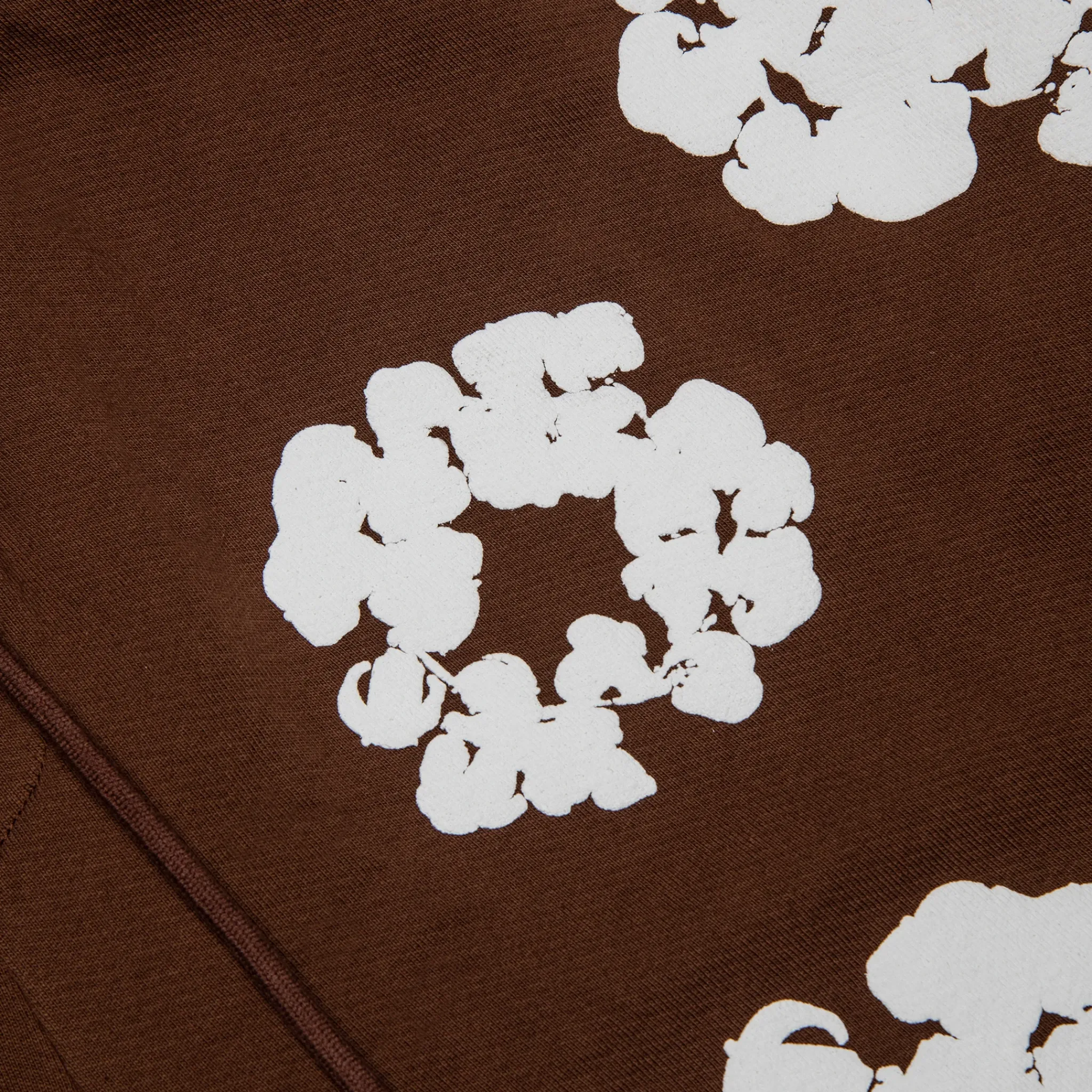 Denim Tears The Cotton Wreath Brown Shorts< Shorts