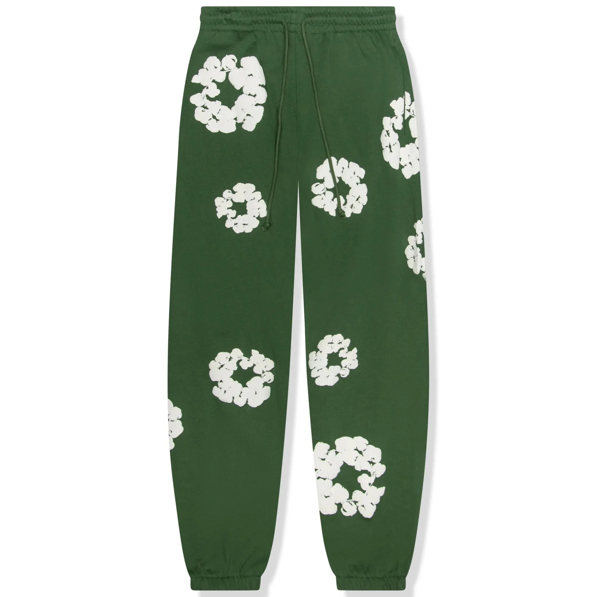 Denim Tears The Cotton Wreath Green Sweatpants< Bottoms|Matching Sets