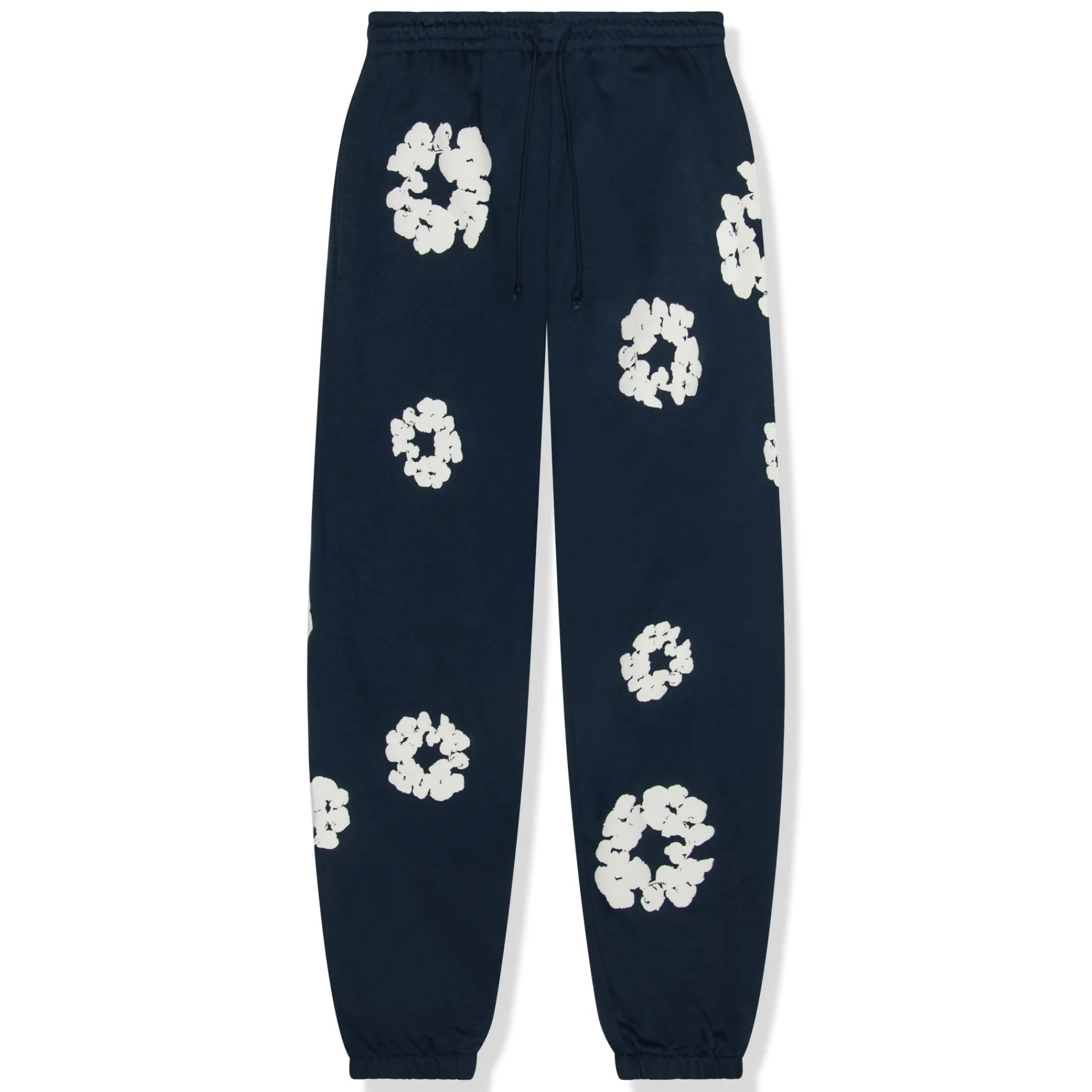 Denim Tears The Cotton Wreath Navy Sweatpants< Bottoms|Matching Sets