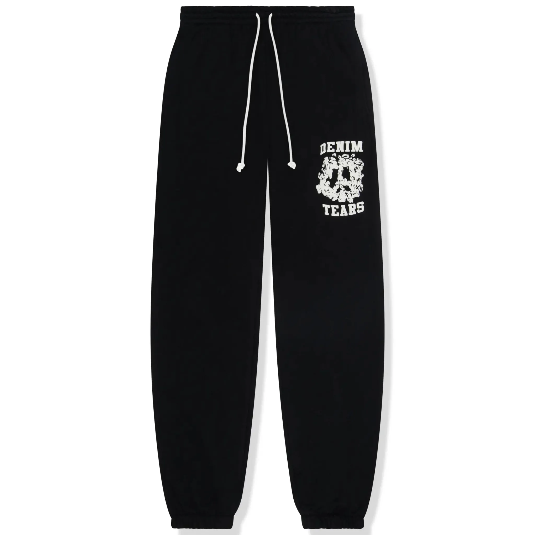Denim Tears University Black Sweatpants< Bottoms|Sweatpants