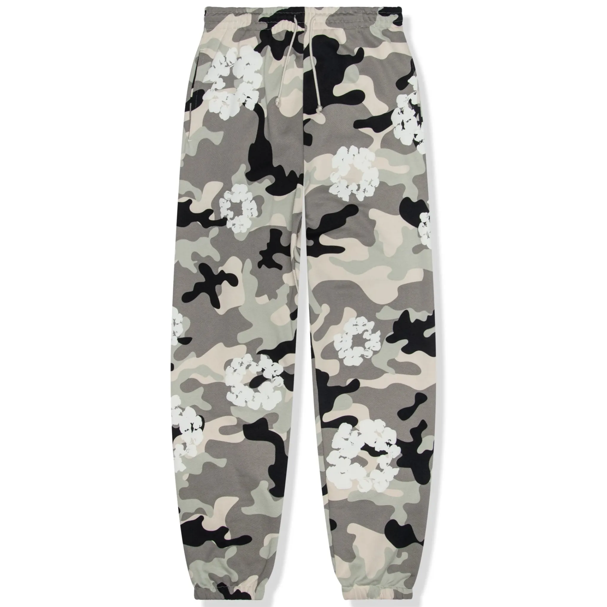 Denim Tears White Camo Cotton Wreath Sweatpants< Bottoms|Sweatpants