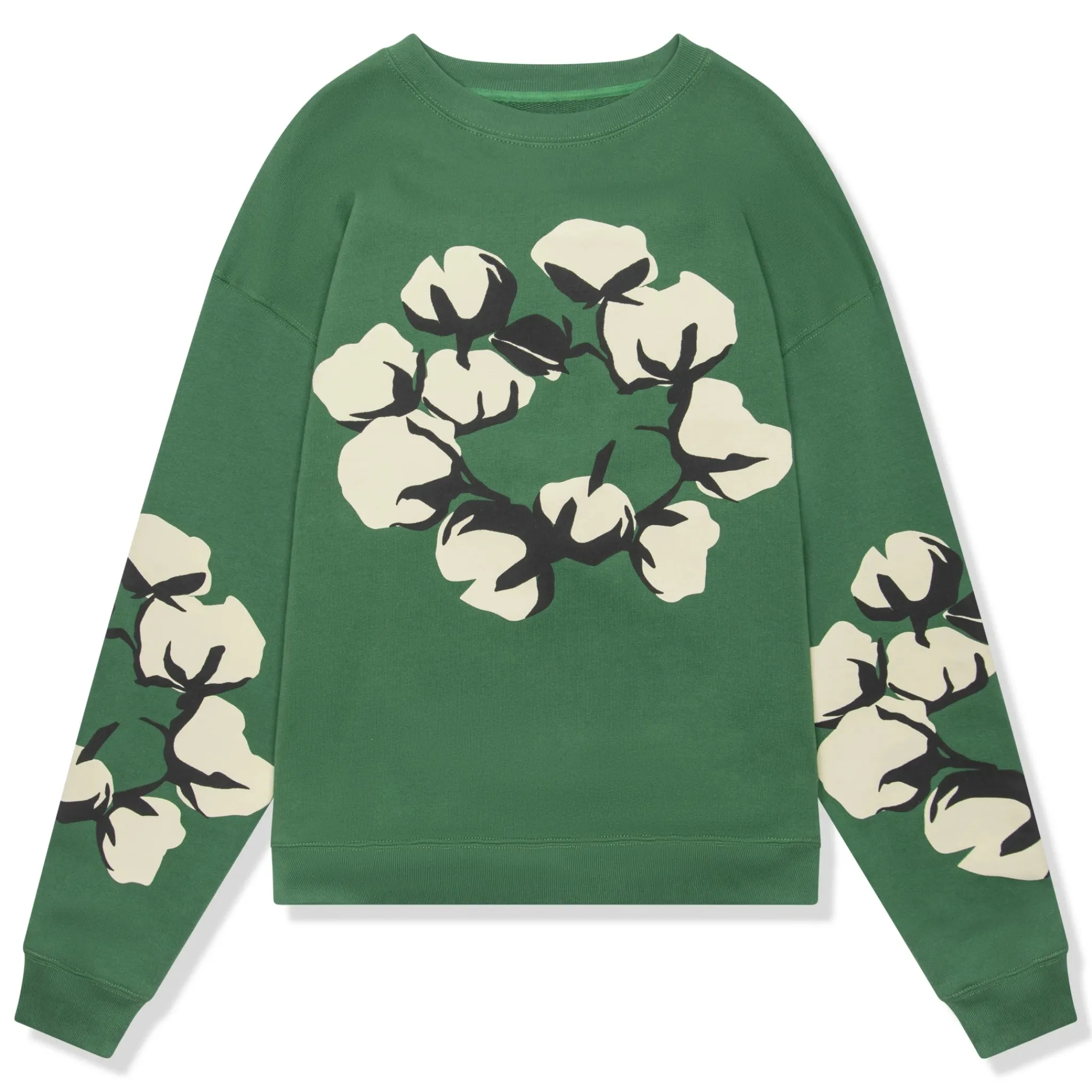 Denim Tears x CPFM Cactus Tears Green Sweatshirt< Sweatshirts & Hoodies